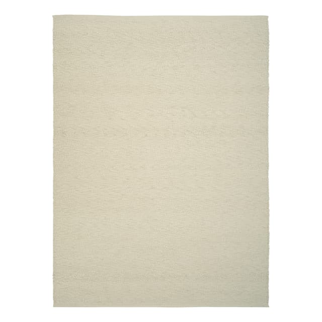 Pebbled Poem Wollteppich White 200x300