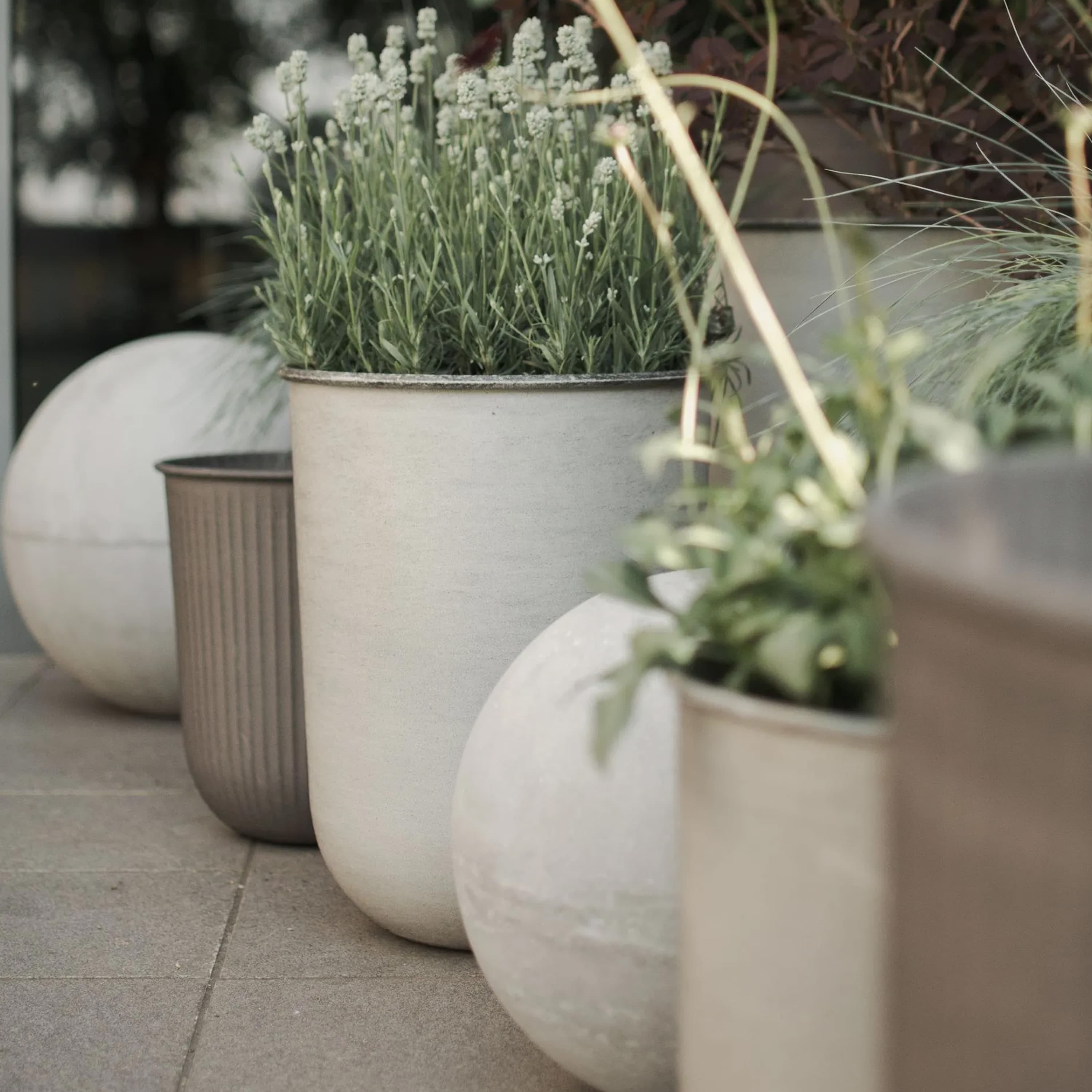 Out Pot Beige Set of 3
