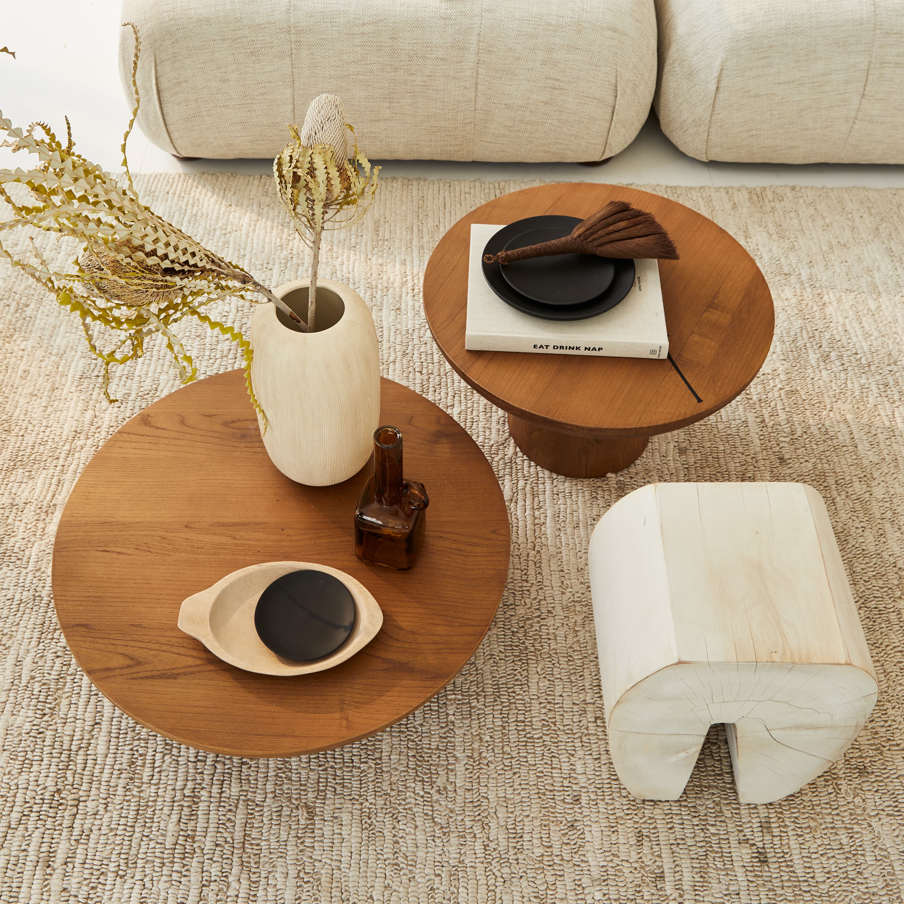 Rotondo Couchtisch Sunkay Wood L