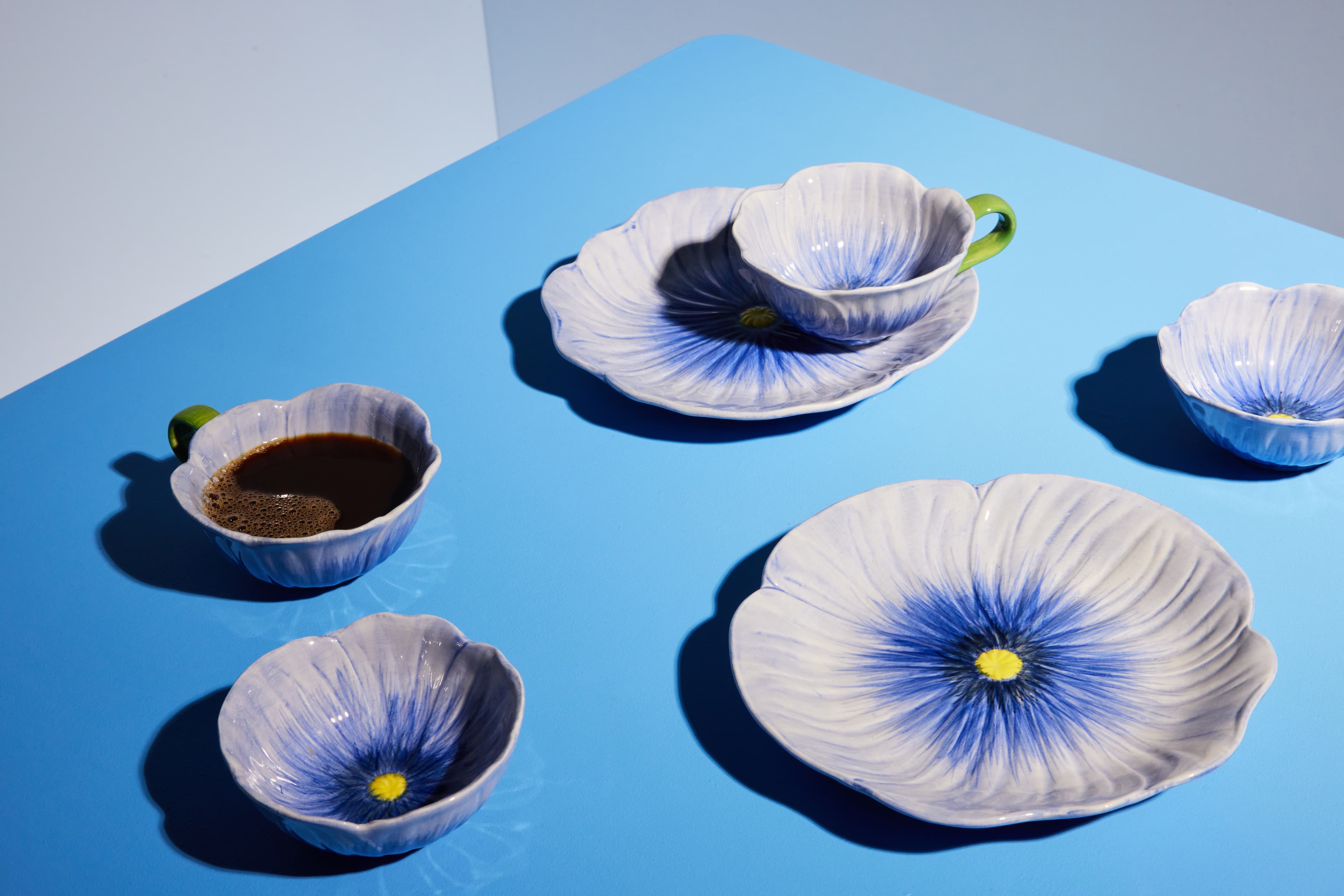 Poppy Tasse Blau