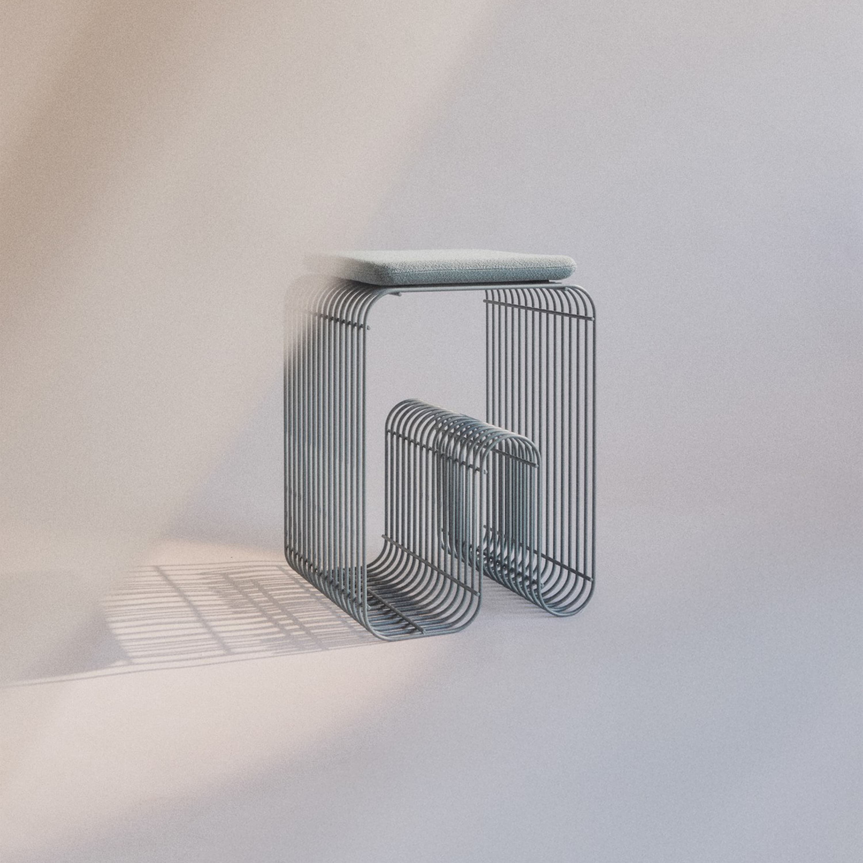 Curva Hocker Dusty Blue