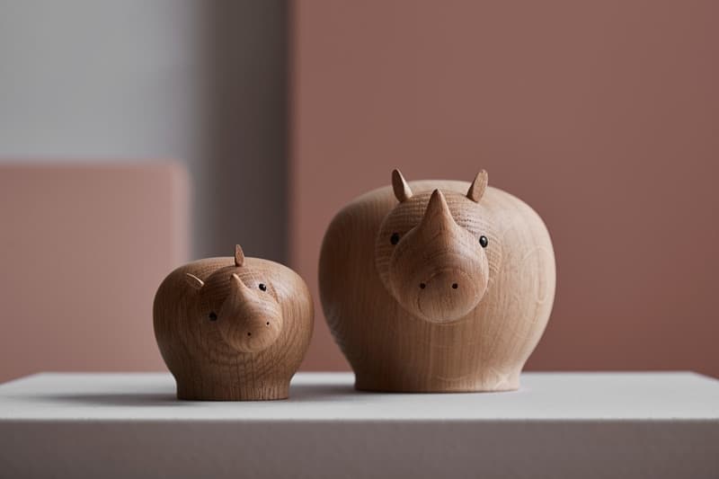 Rina Rhino Decoration 7cm