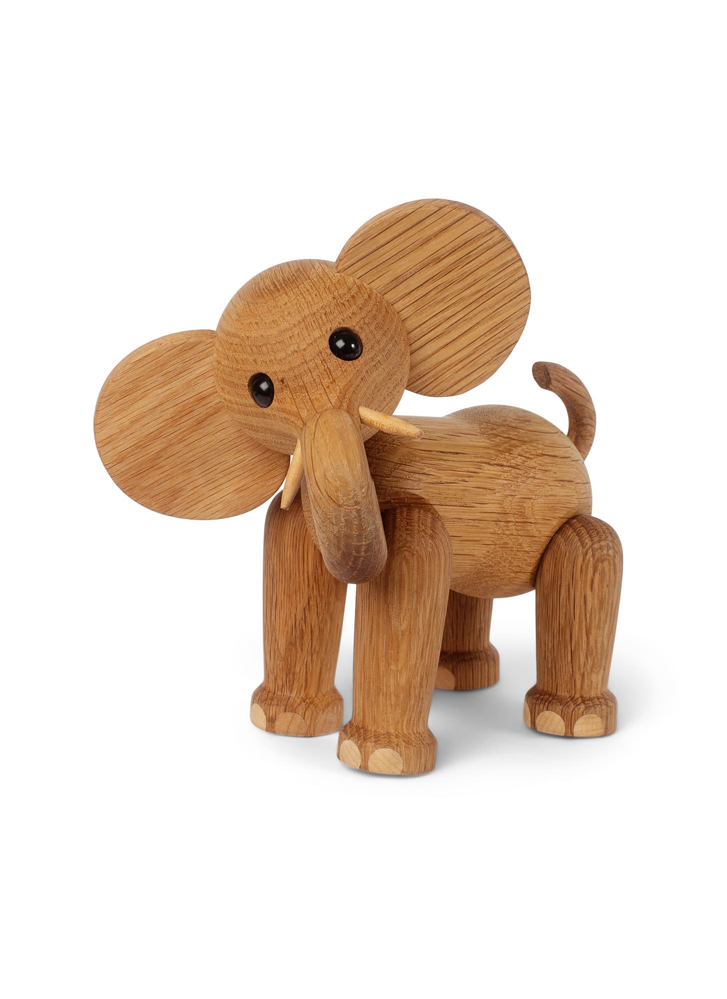 Ollie Elefant Dekoration Eiche/Ahorn 15cm