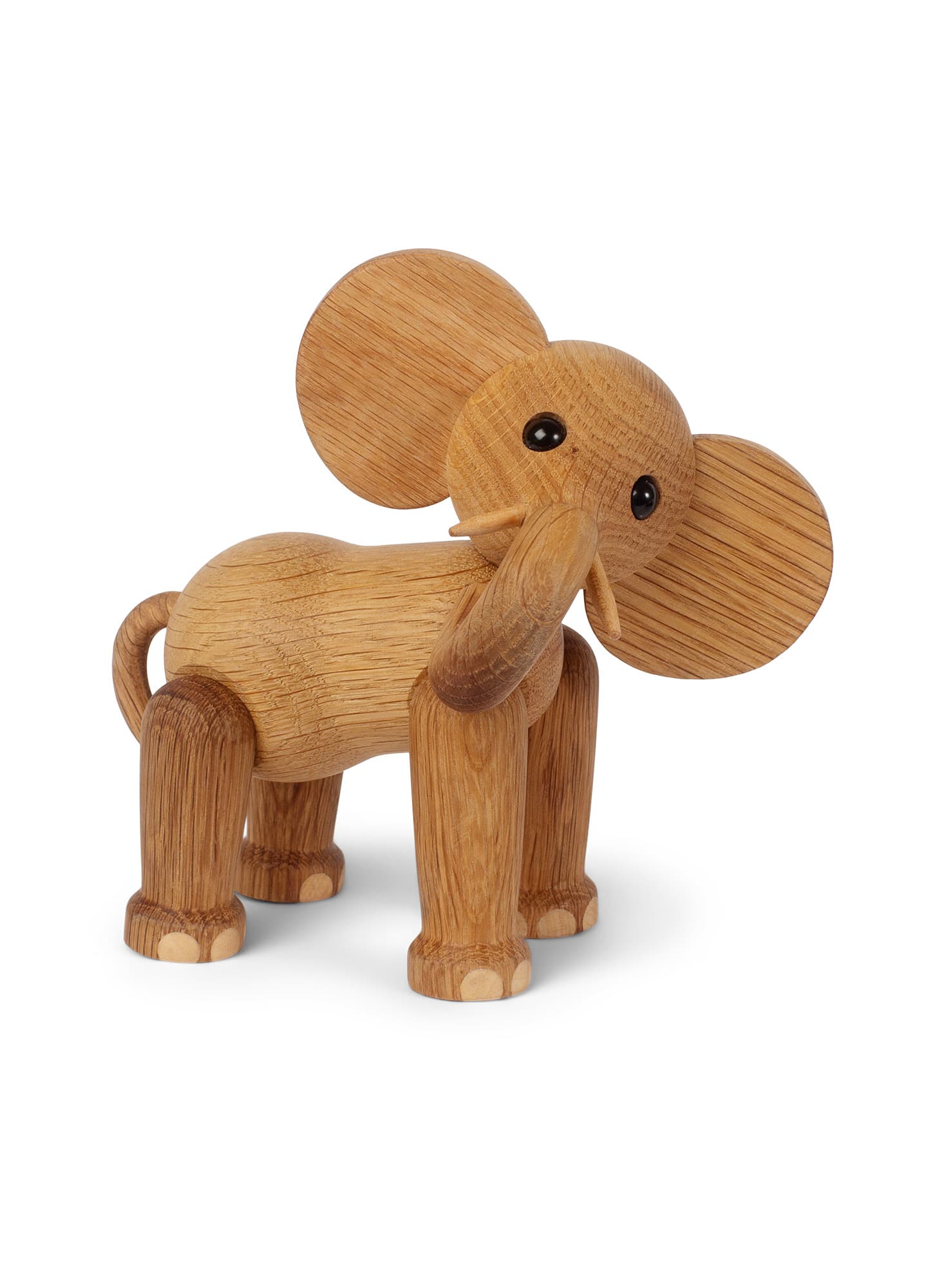 Ollie Elefant Dekoration Eiche/Ahorn 15cm