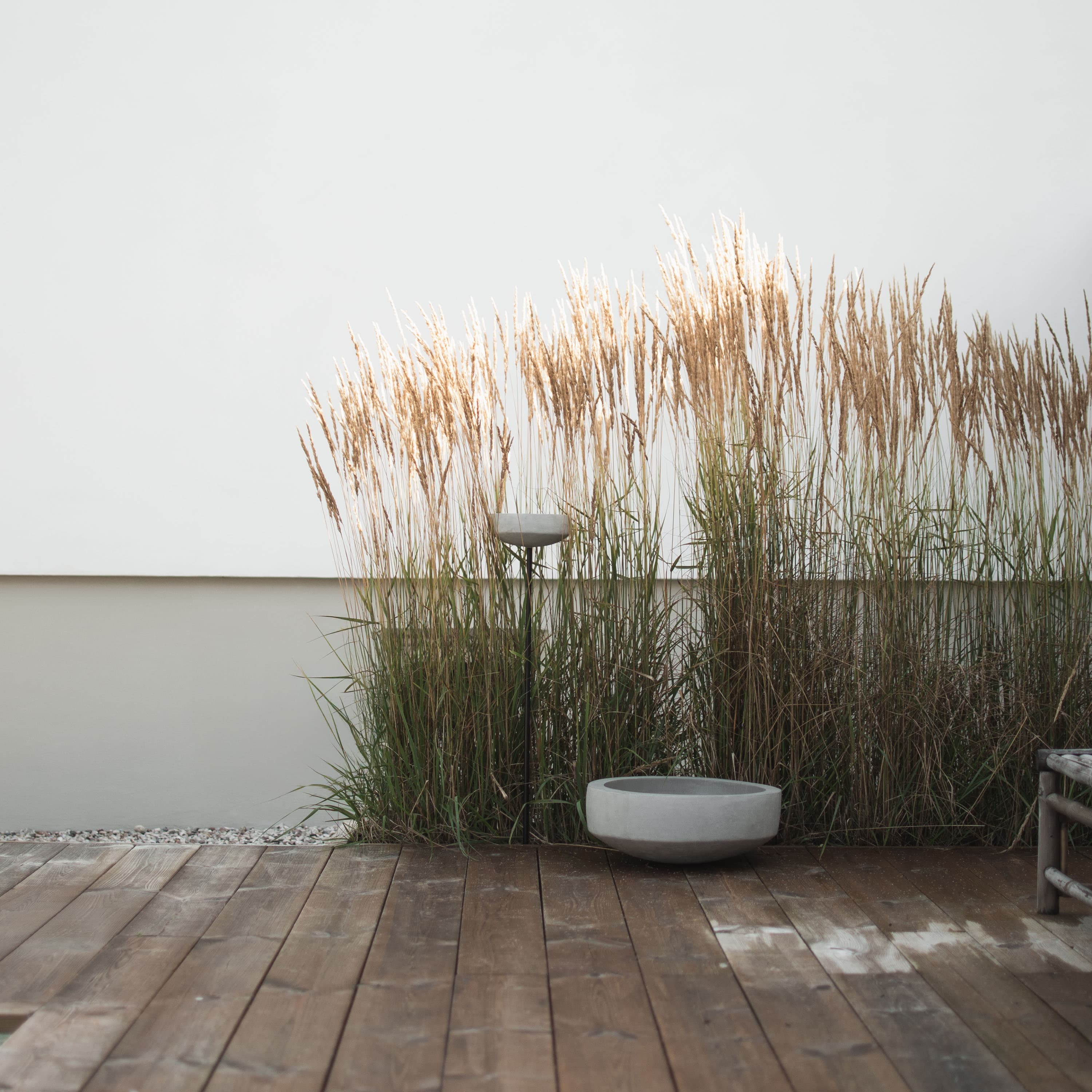 Garden Bowl  Schale Beton/Eisen Ø40