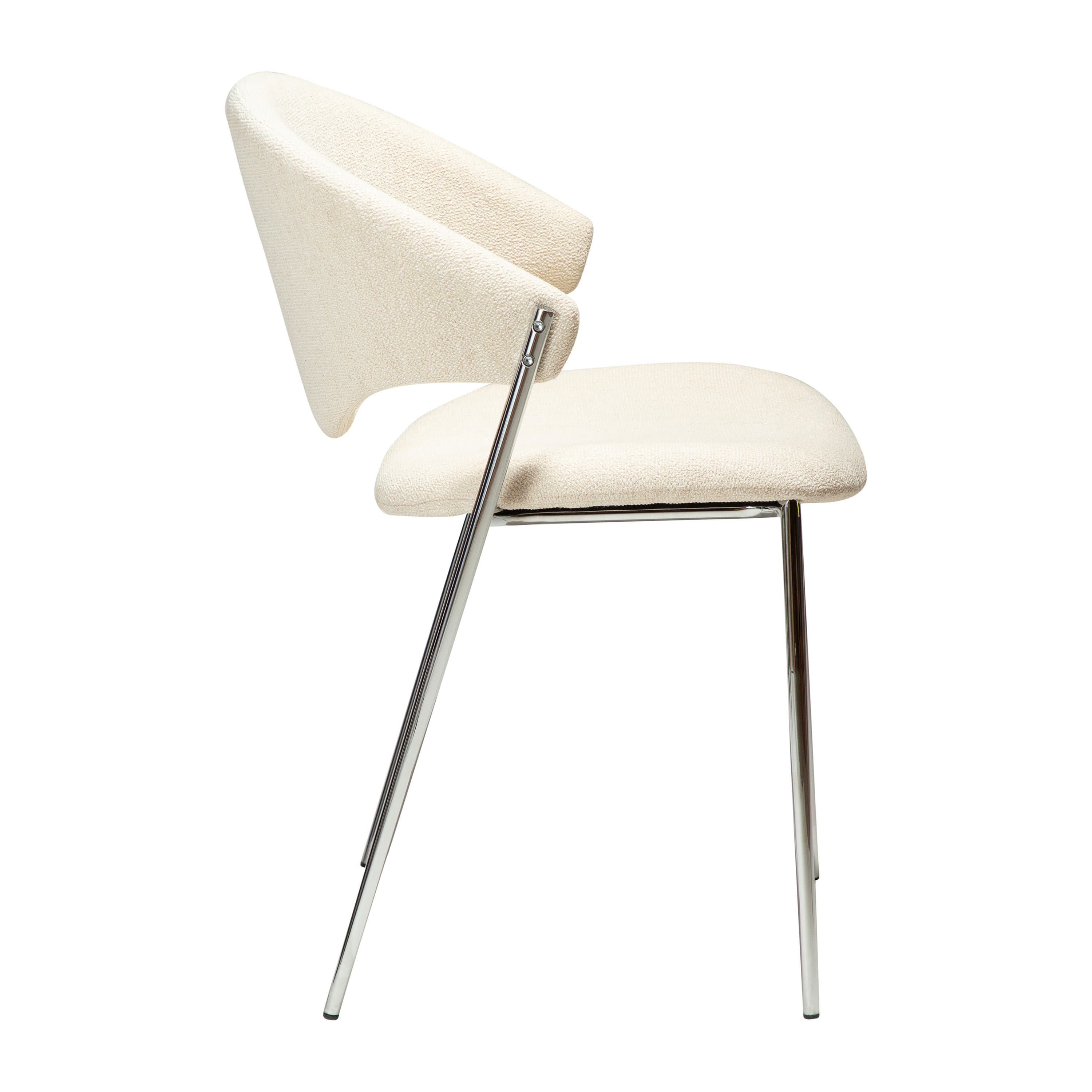 Zone Matstol Simply Beige Bouclé