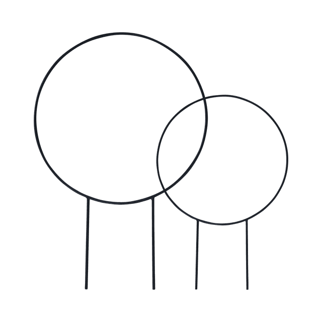 Garden Stick Circle 2er Pack