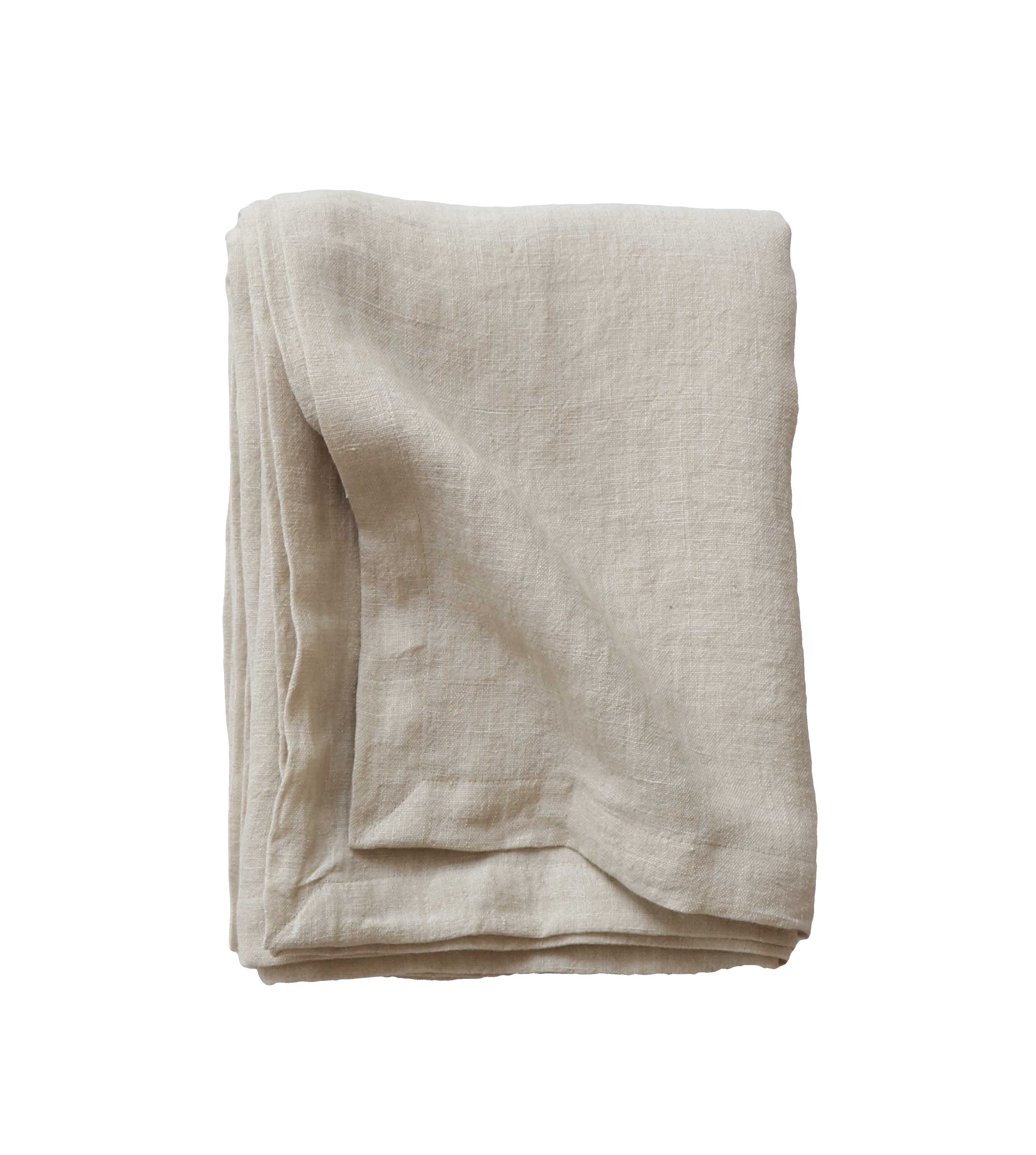 Marion Linen Tablecloth Wheat 145x330 cm