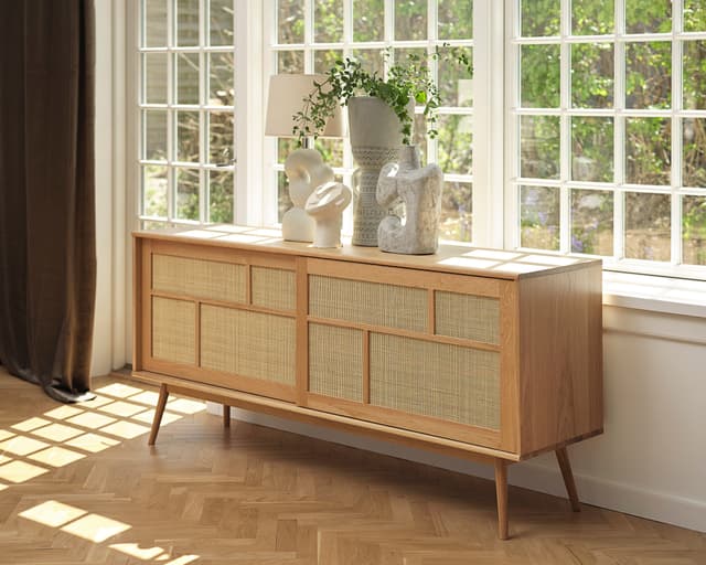 Sofia Sideboard Natural Oak 180cm