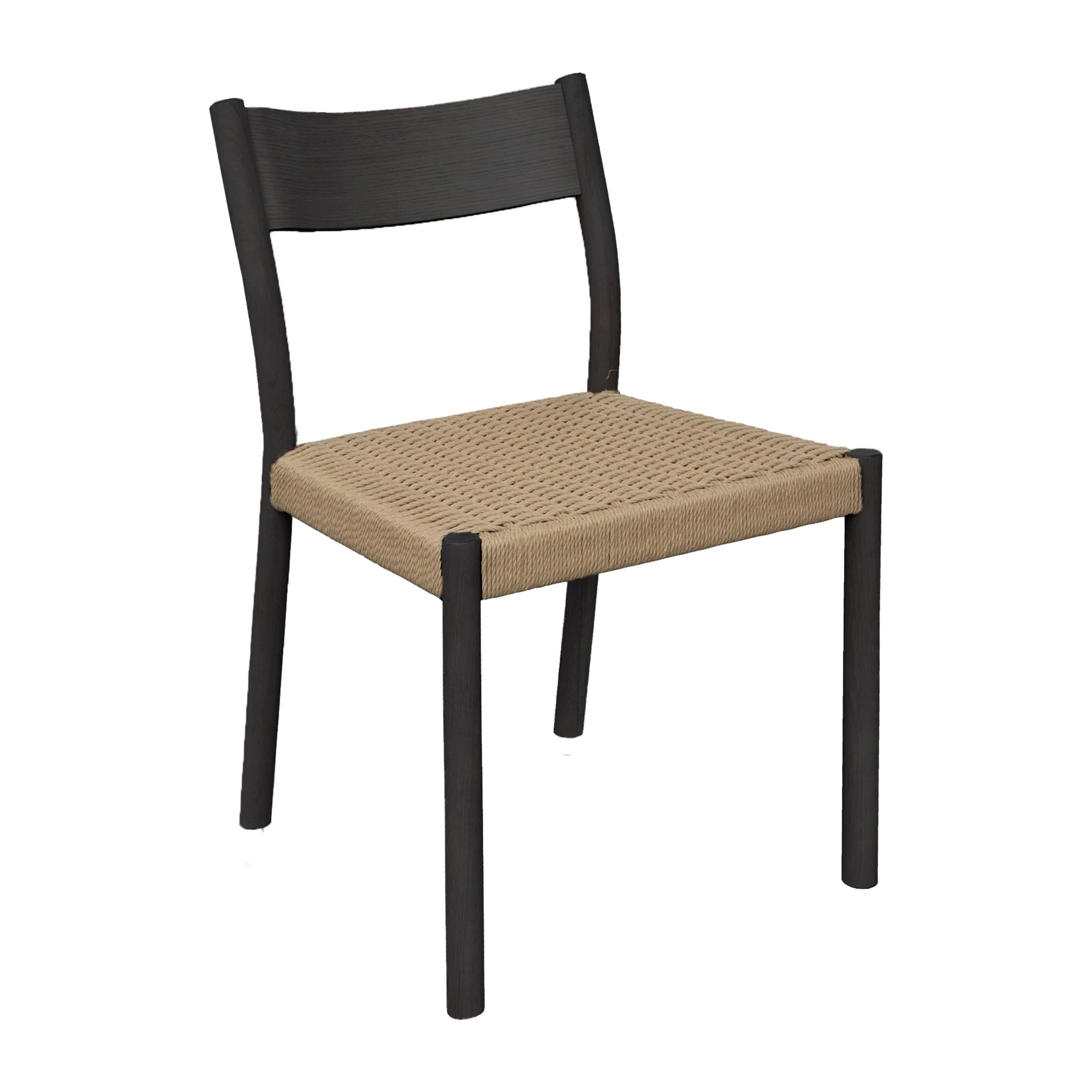 Colin Dining Chair Black Stained Oak