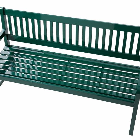 Brighton Bench Green 150cm
