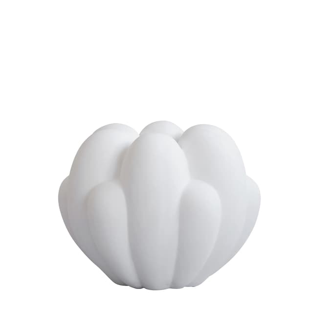 Bloom Vase Knochenweiß Mini