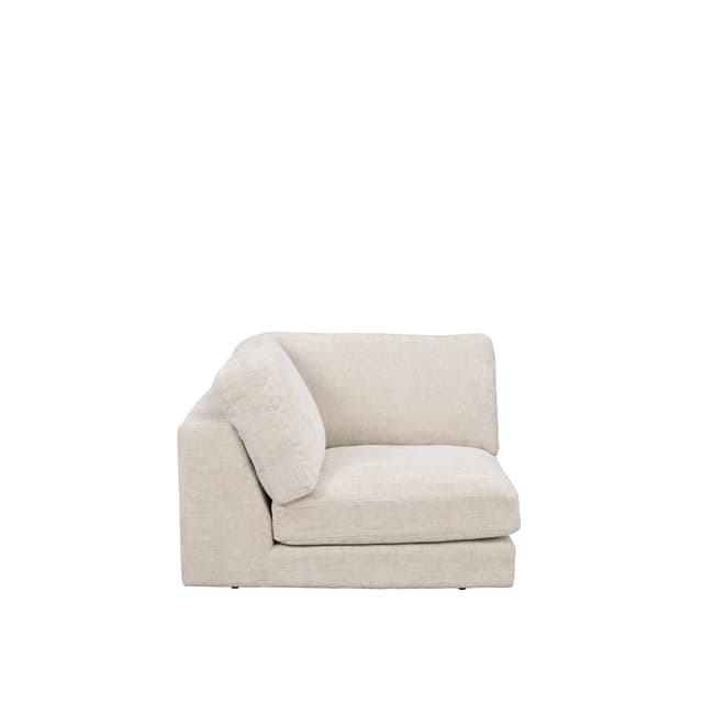 Duncan 1.5-sits Hörnmodul Ljusgrå