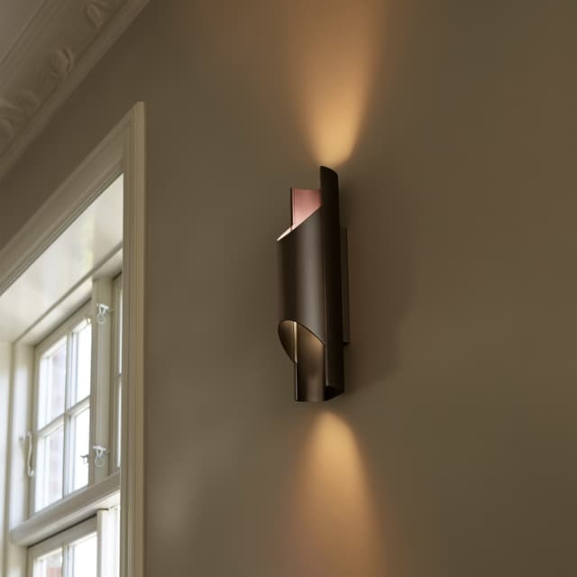 Pan Wall Lamp Bronze 36cm