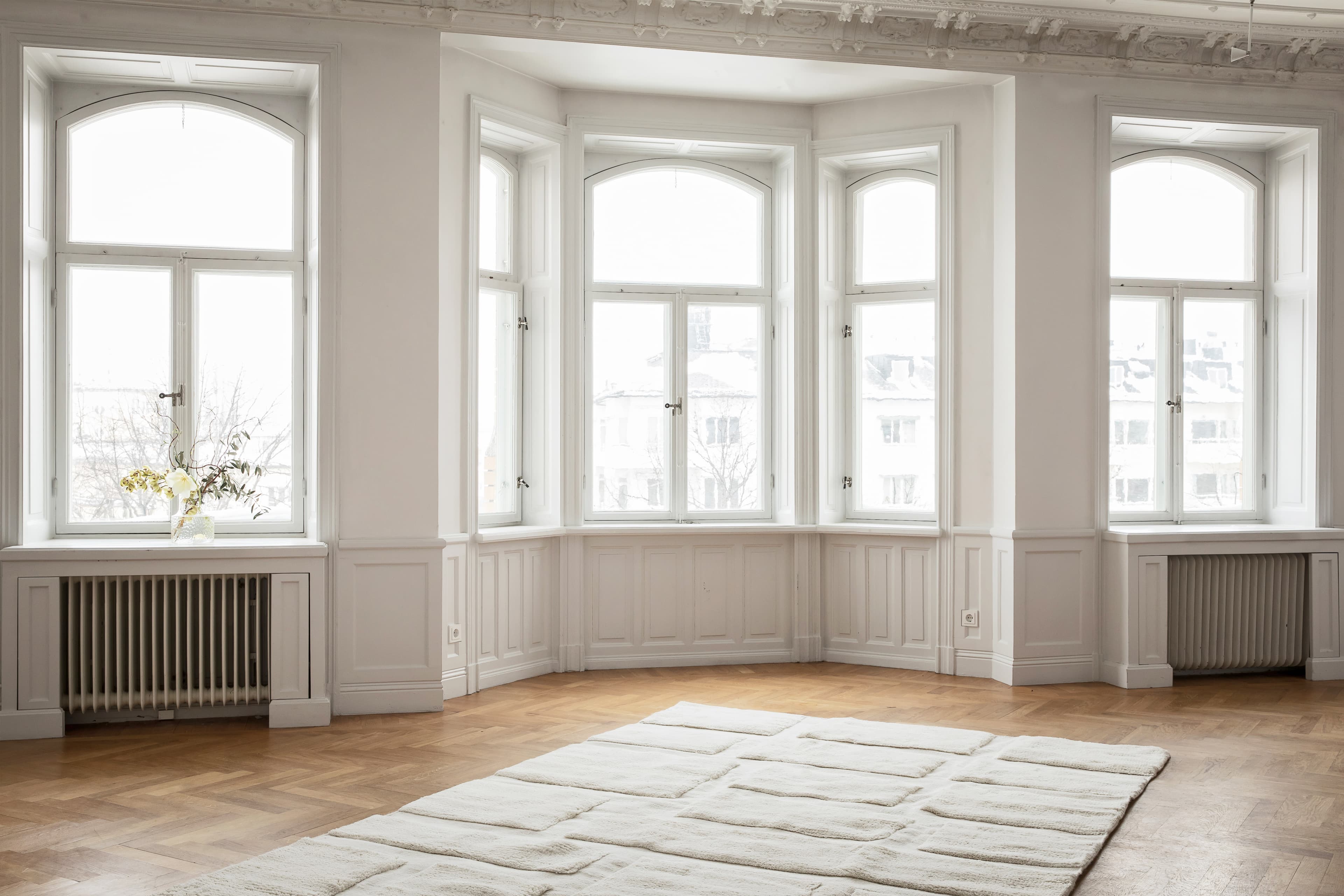 Bricks Wollteppich Ivory 170x230