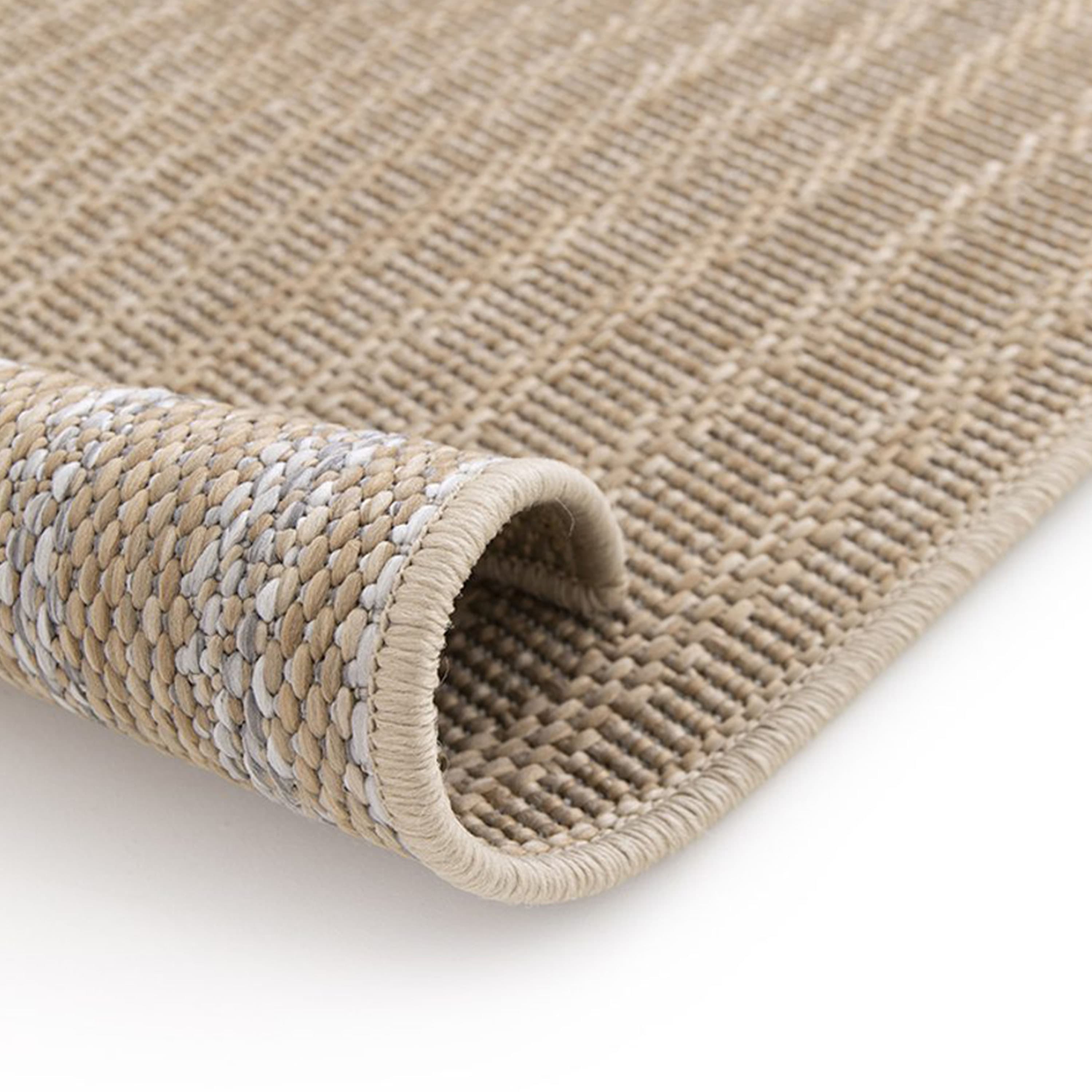 Belle Outdoor Rug Beige Brown 240x340
