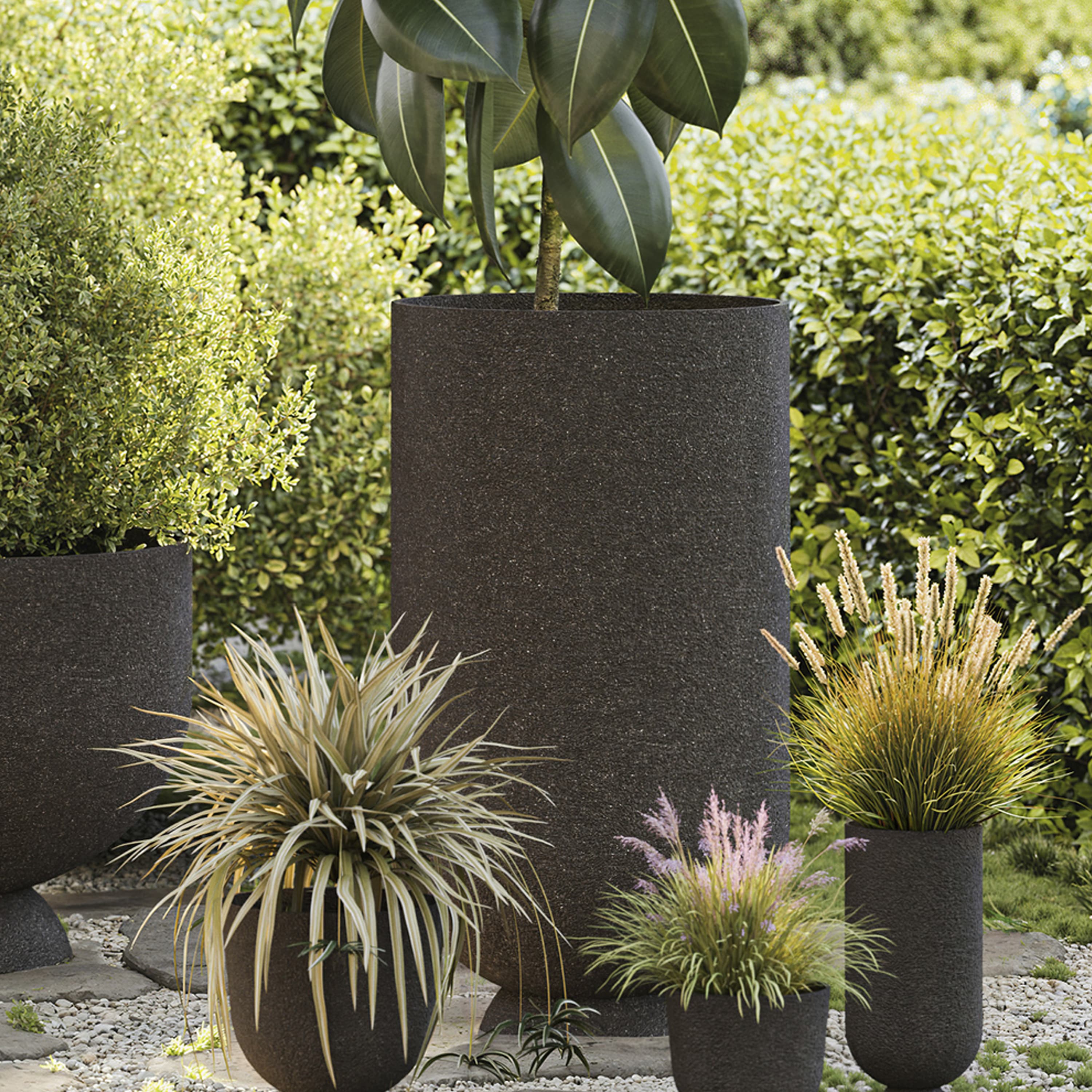 Terra Blumentopf Java brown 20x20