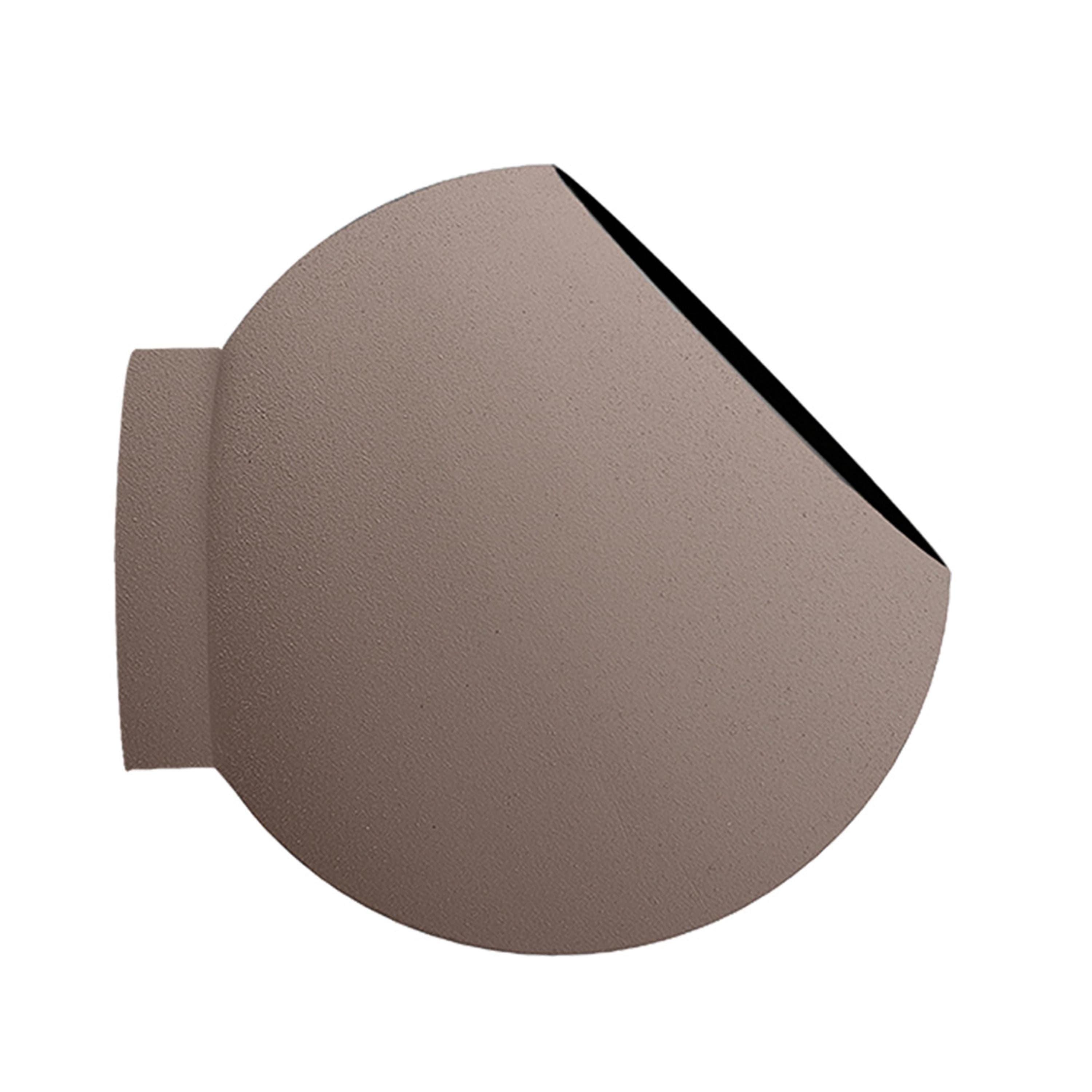 Globe Wall Flowerpot Taupe Ø21