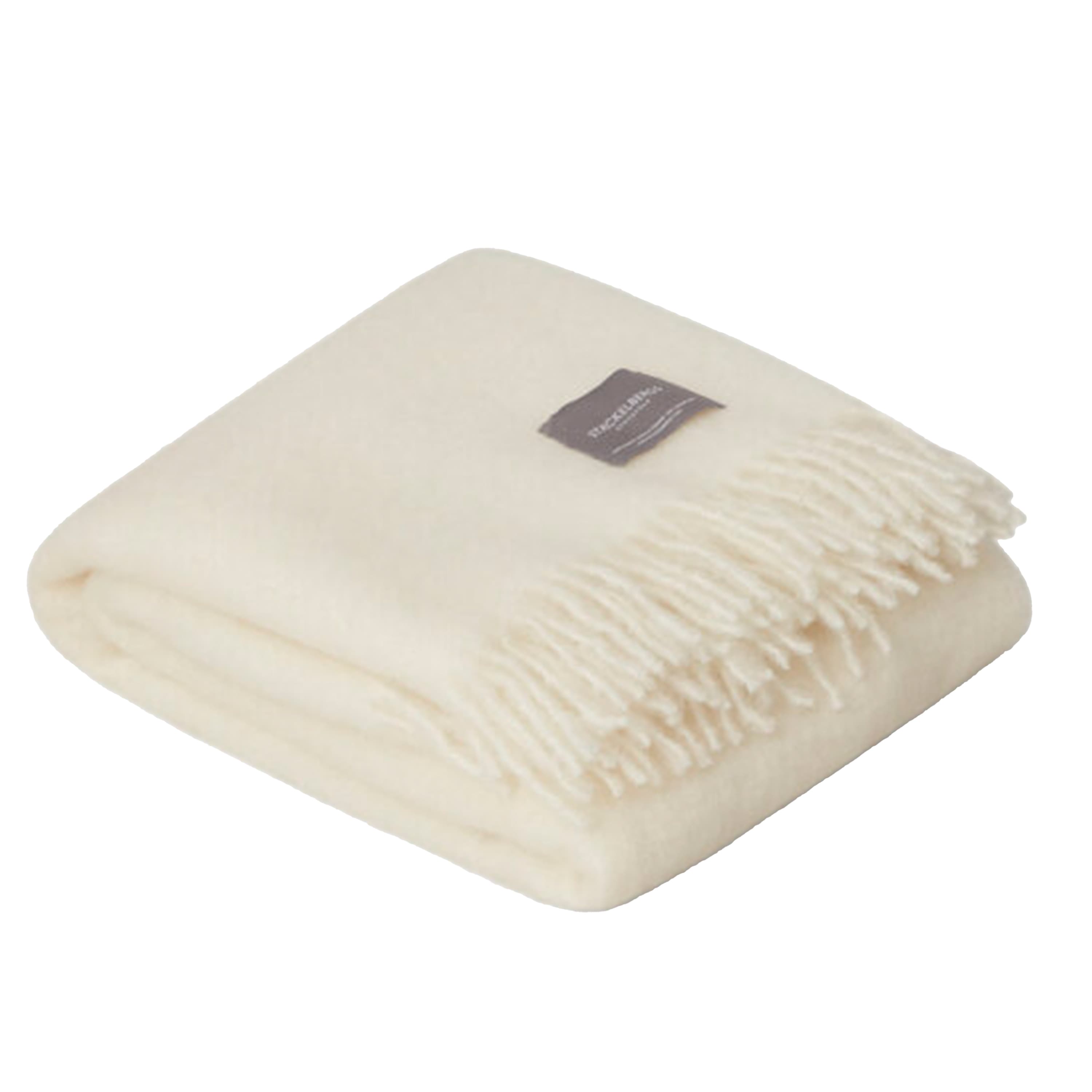 Mohair Plaid Bright White
