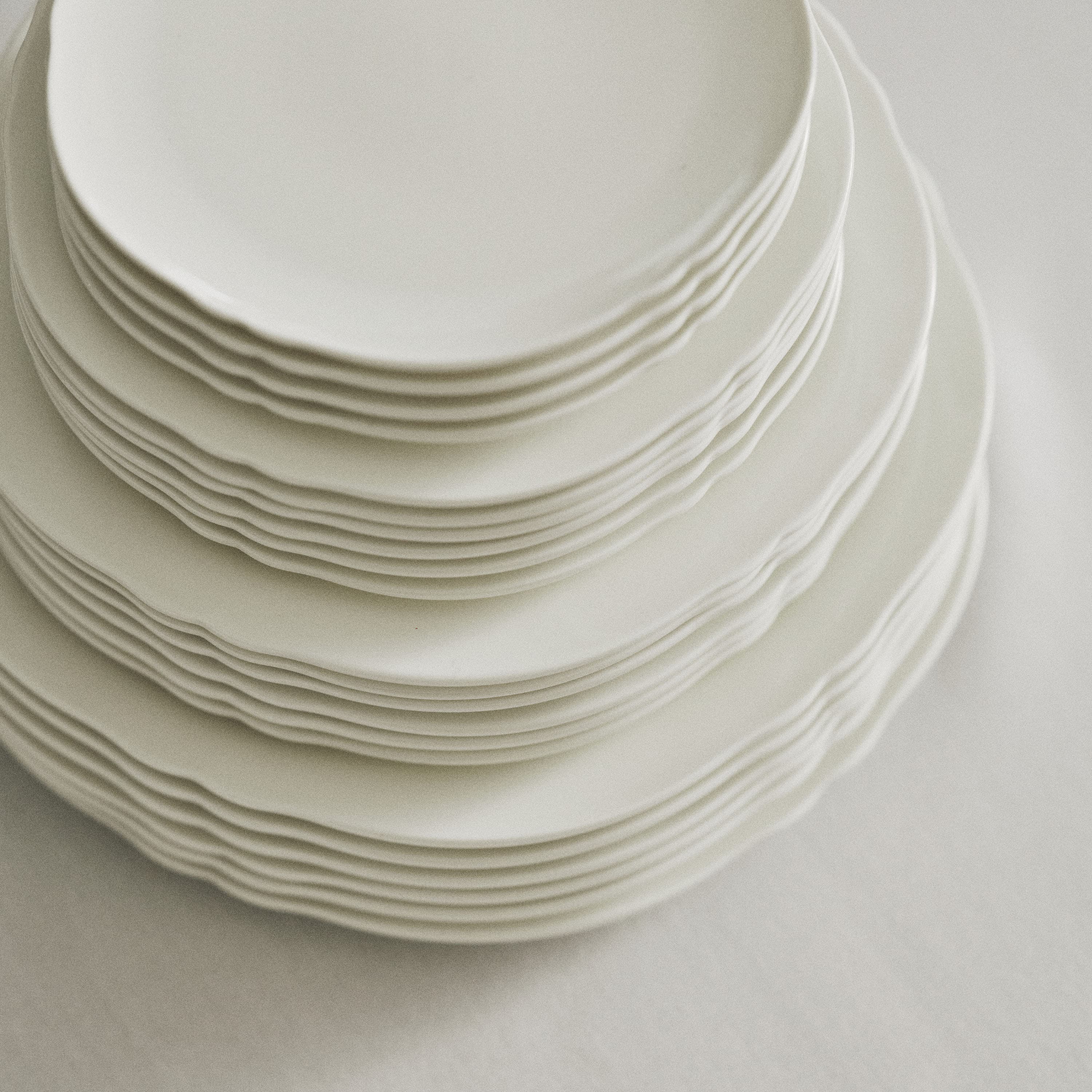 Silhouette Teller White Ø24 4er-Pack