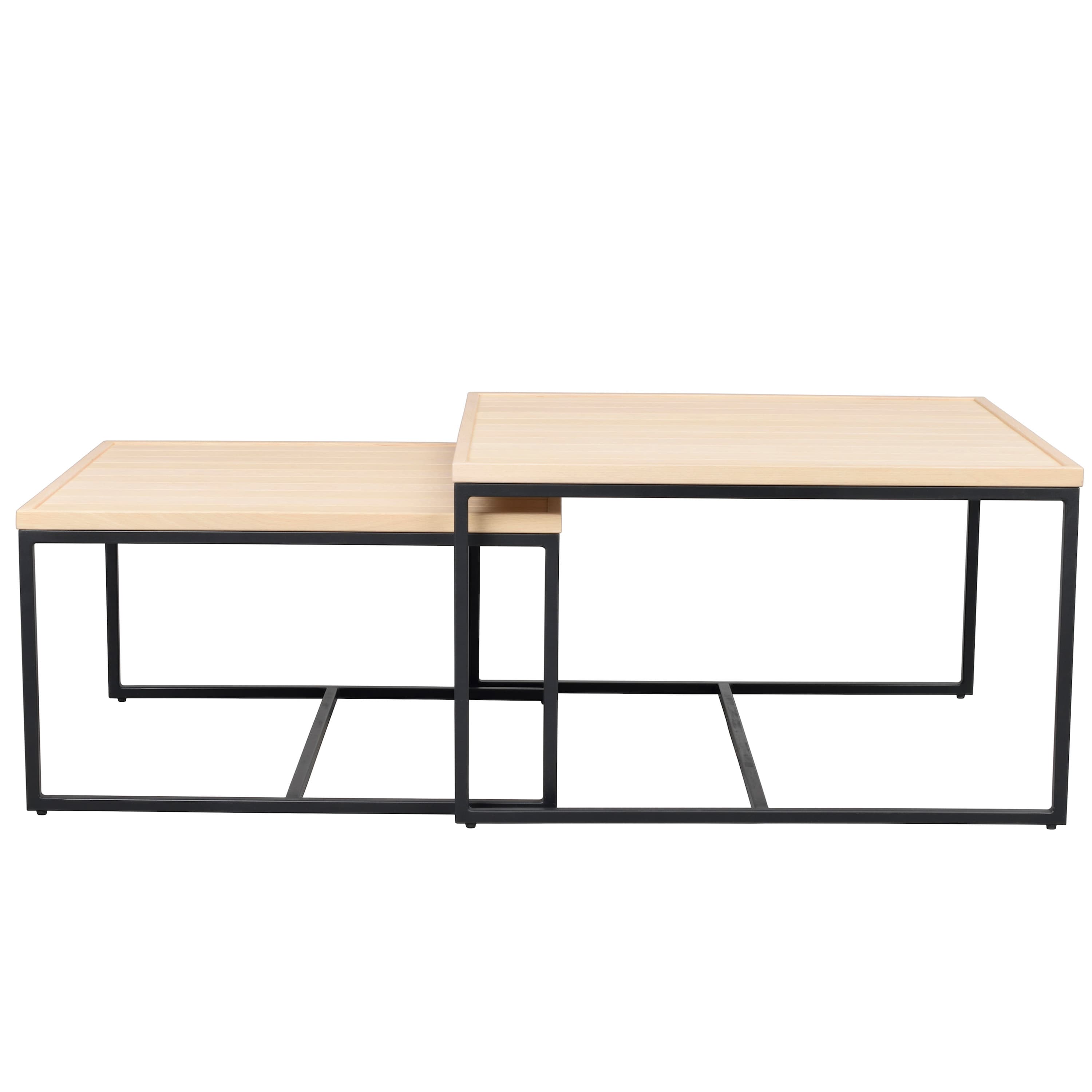 Deerfield Couchtisch Weiß pigmentiert 80 cm