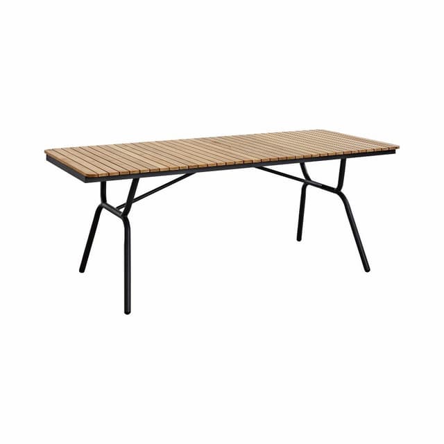 Parc Esstisch Teak/Anthrazit 197x88 cm