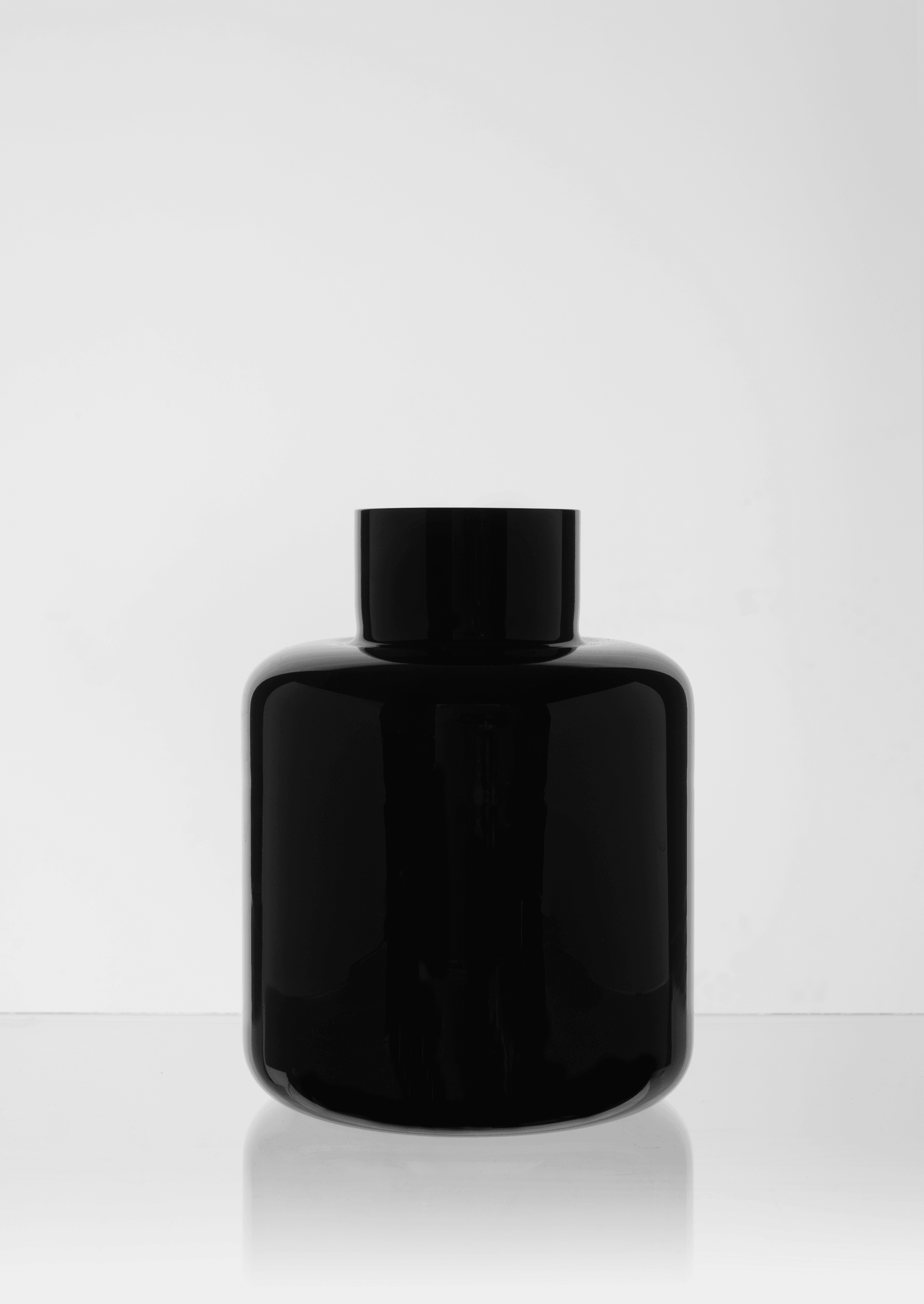 Ponny Vase Schwarz 16cm