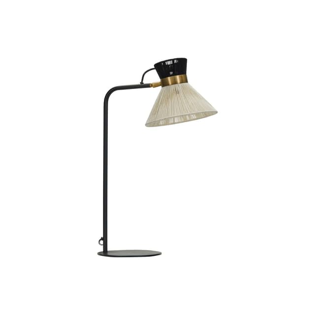 Cord Table Lamp Black