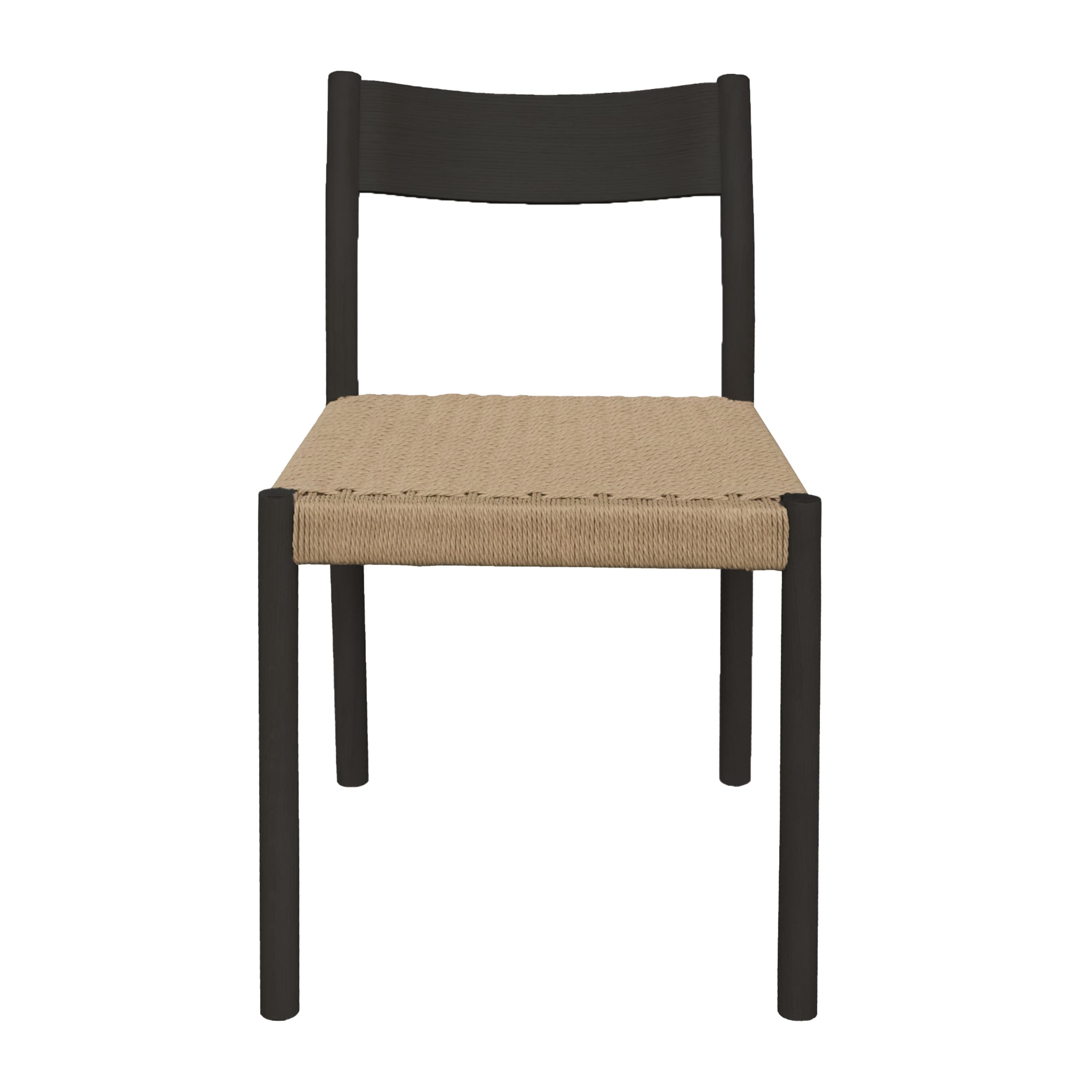 Colin Dining Chair Black Stained Oak