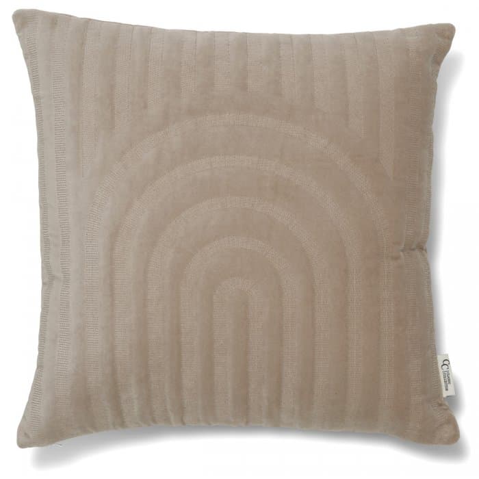 Arch Pillow Cover Simply Taupe 50x50
