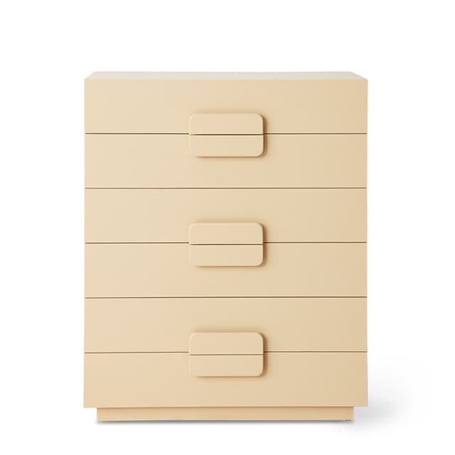 Spacious Kommode Cream 80x98