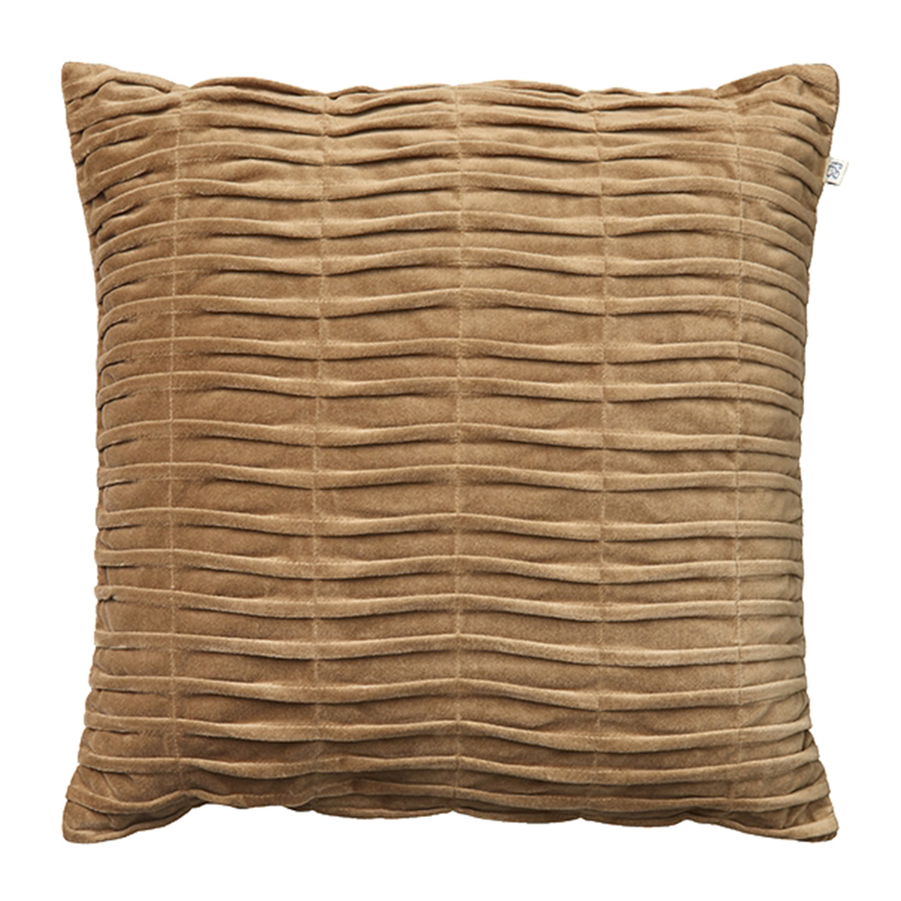 Rishi Cushion Cover Velvet Dark Oak 50x50