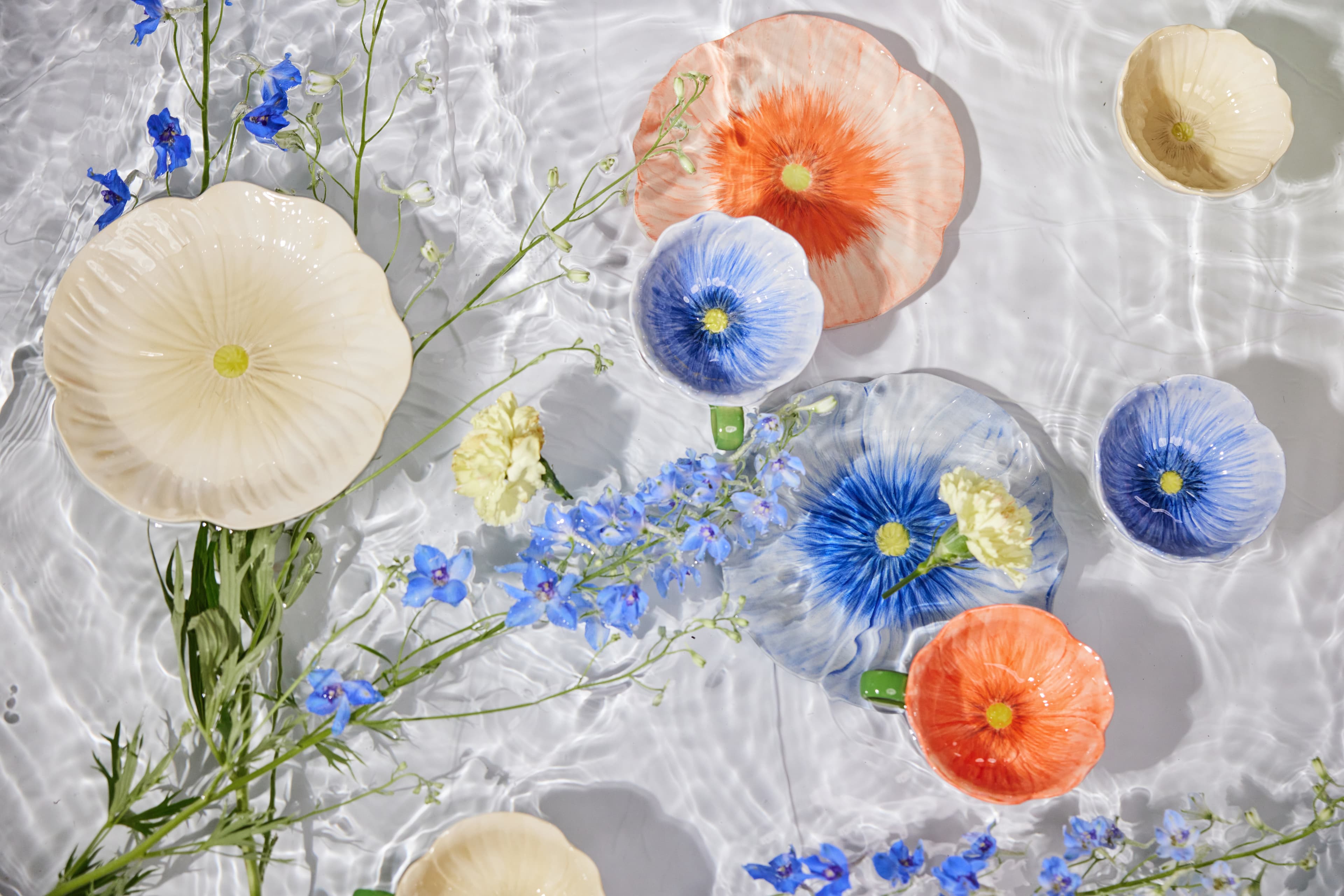 Poppy Tasse Blau