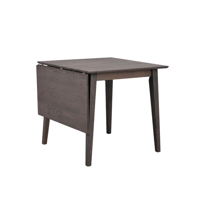 Filippa Klappentisch Dunkelbraune Eiche 80+45cm