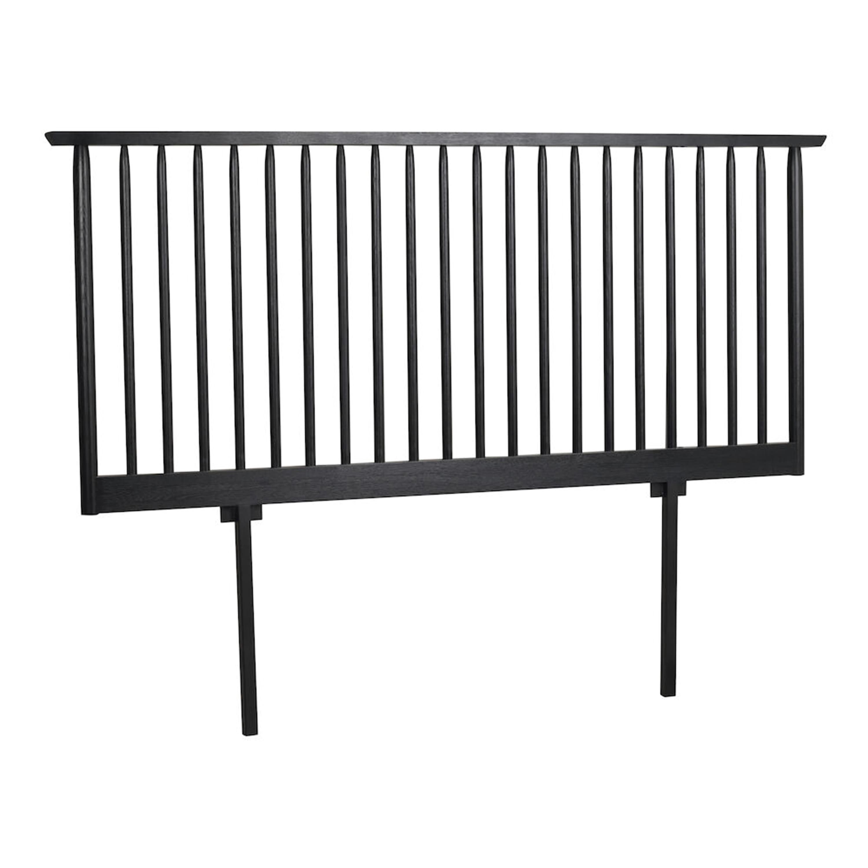 Riggins Kopfteil Schwarz Eiche 180cm