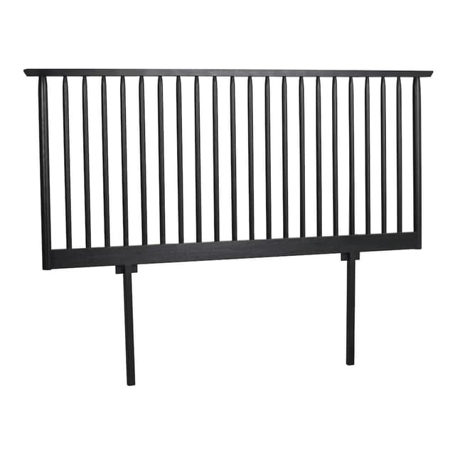 Riggins Kopfteil Schwarz Eiche 180cm
