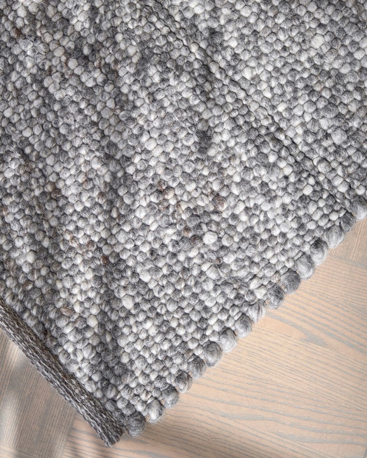 Merino Läufer Grau 80x150