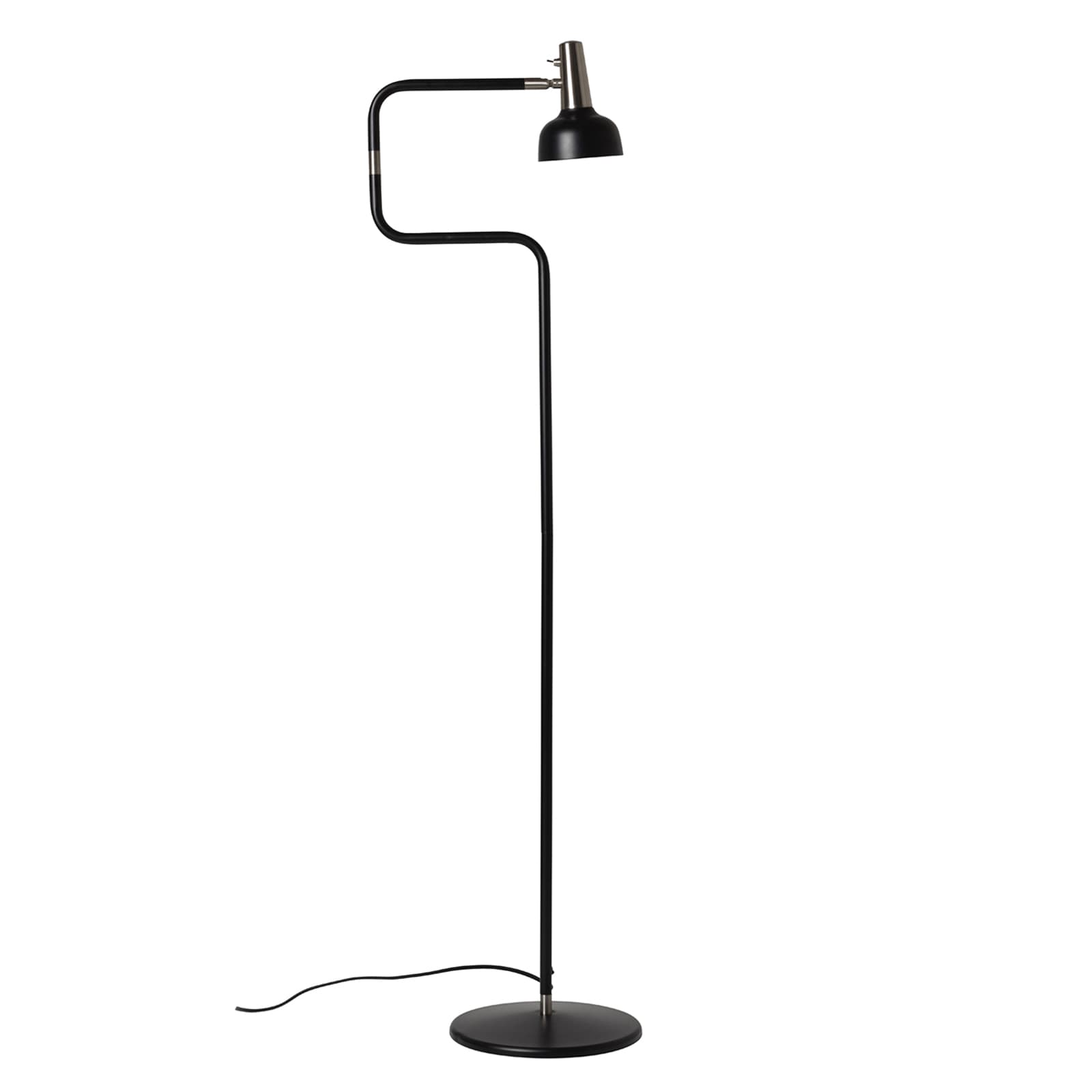 Ray Stehlampe Schwarz/Nickel