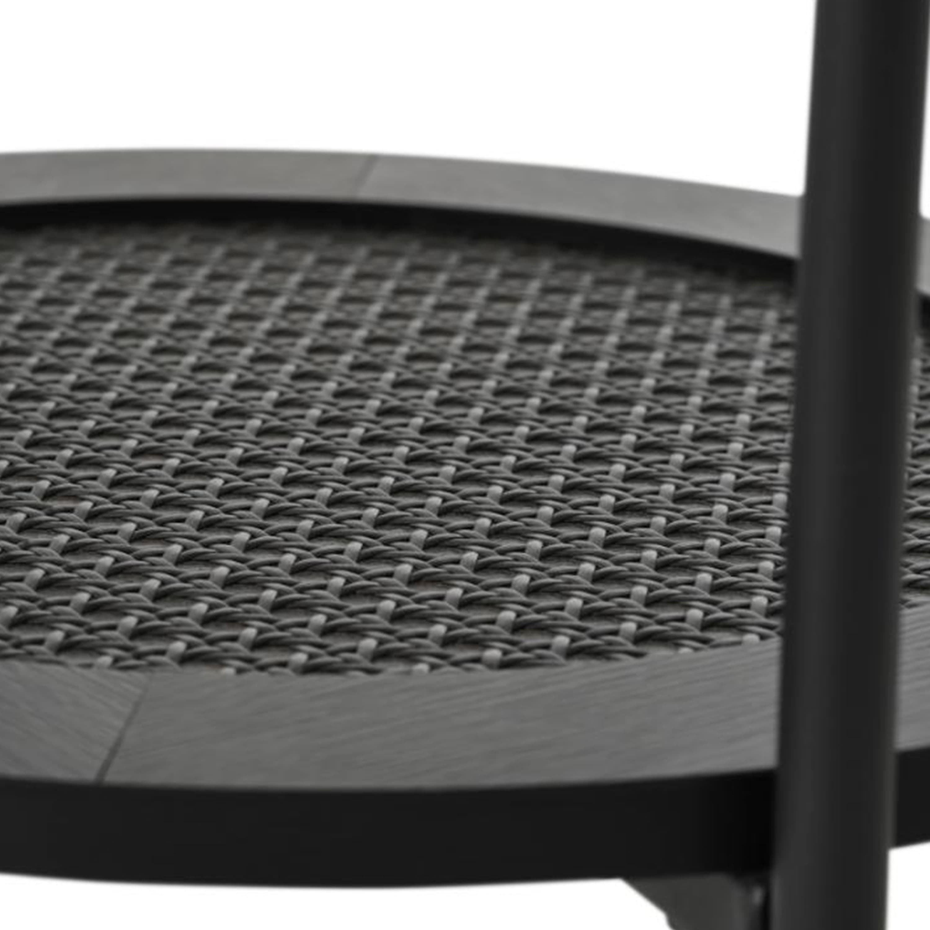 Elin Side Table Black Ø50
