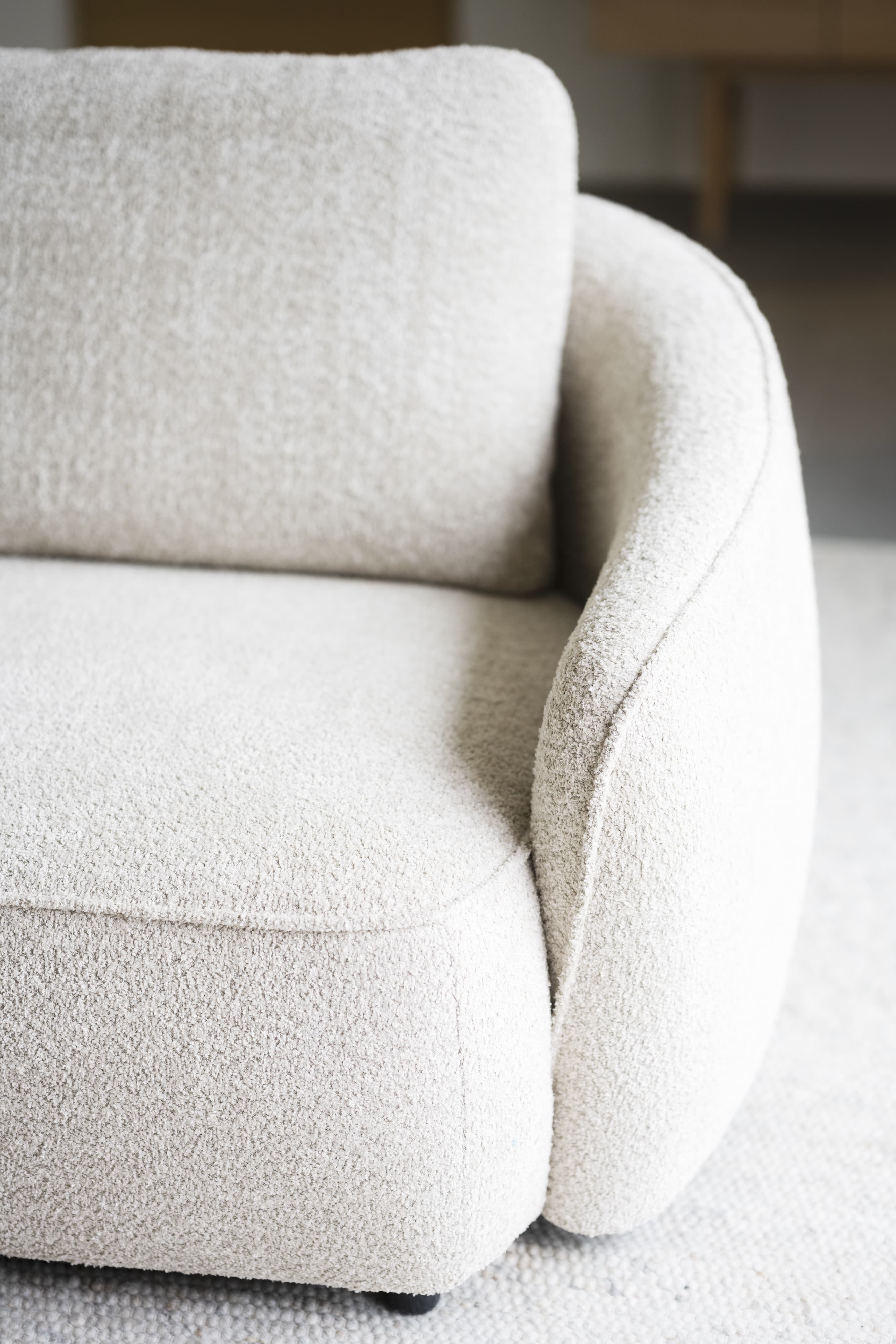 Norris 3-Sitzer Sofa Hellbeige