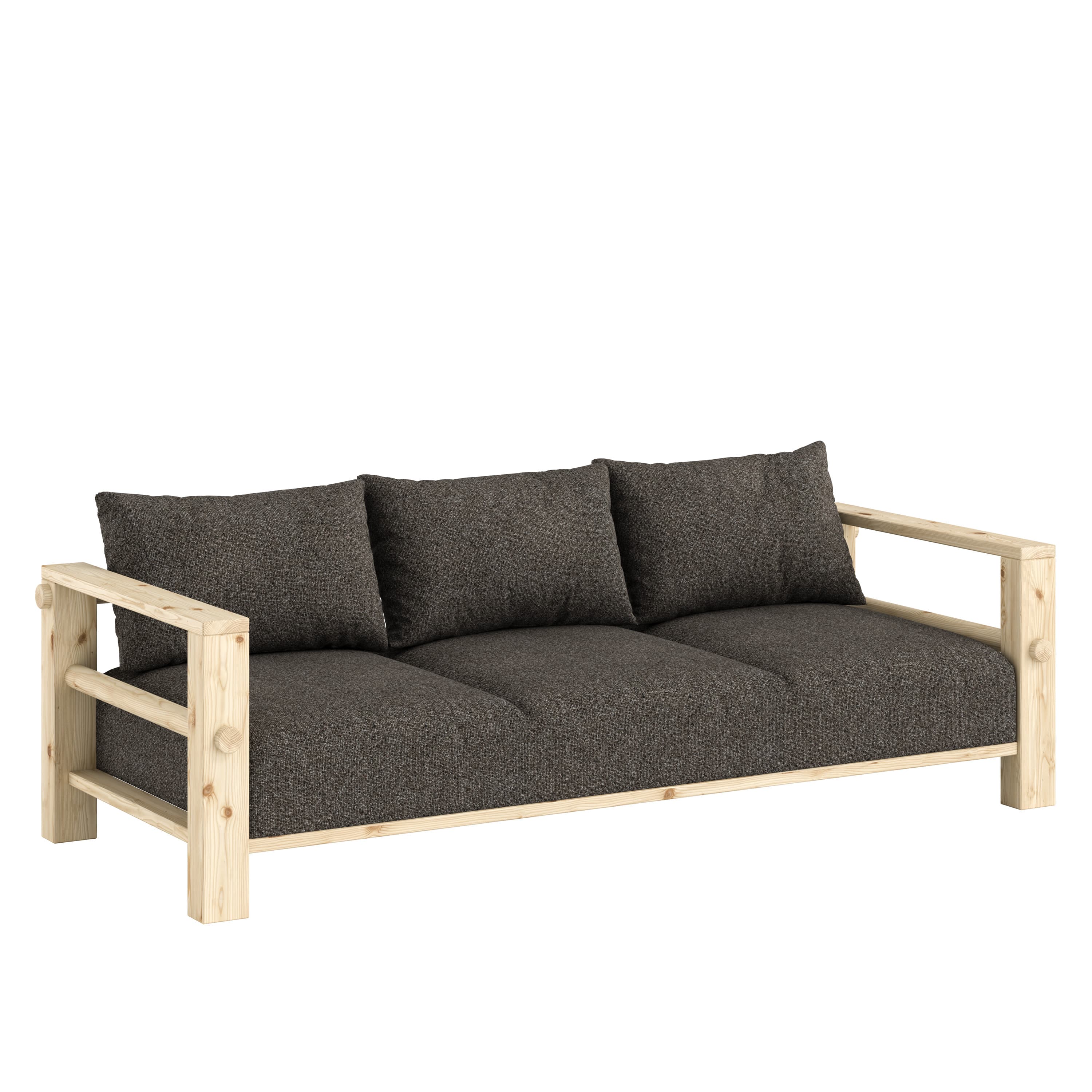 Bare Sofa Bed Raw/Mellow Brown