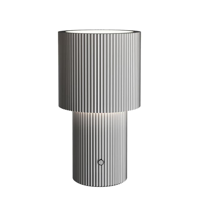 Iluma Portable Table Lamp Silver 22cm