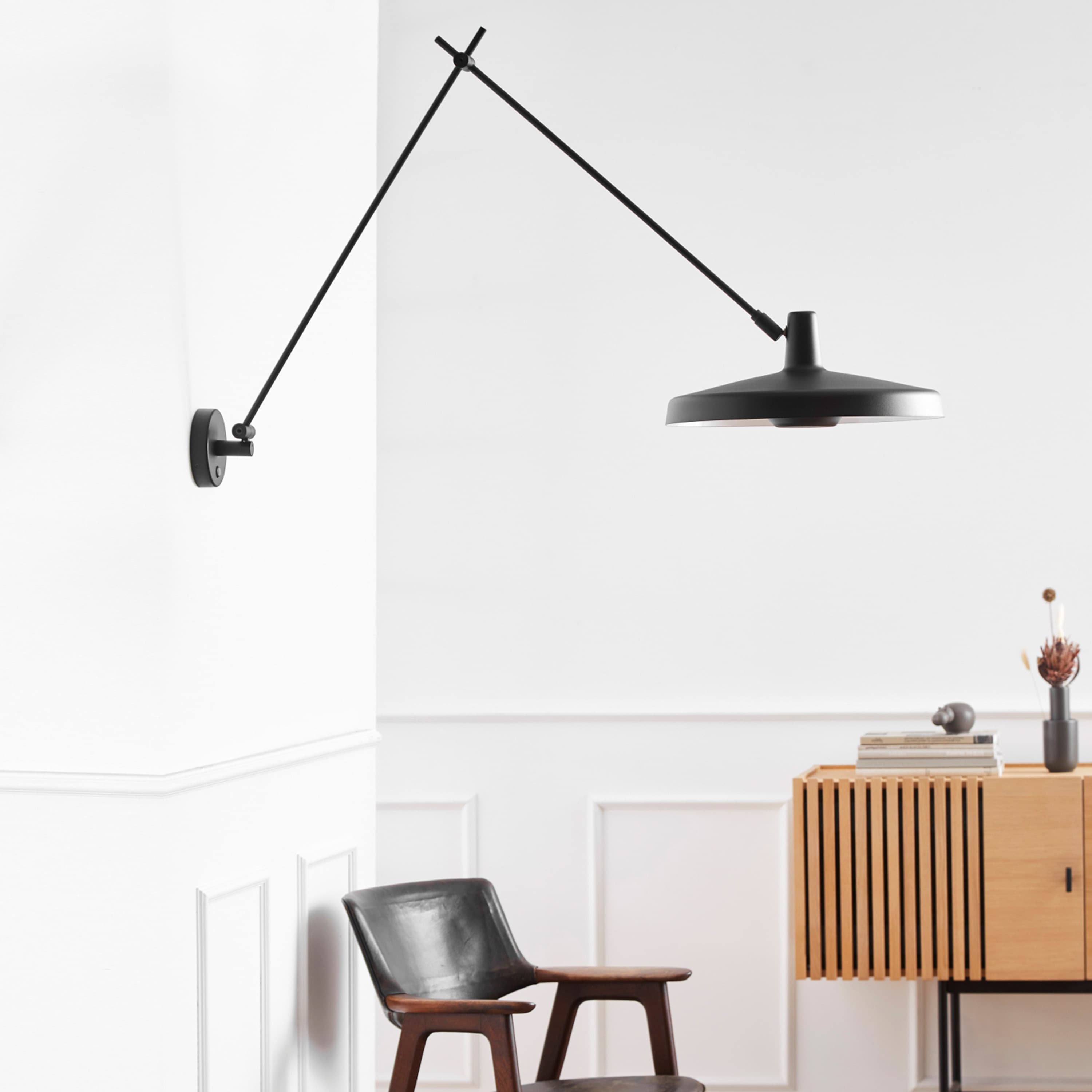 Arigato Wandleuchte Black 45