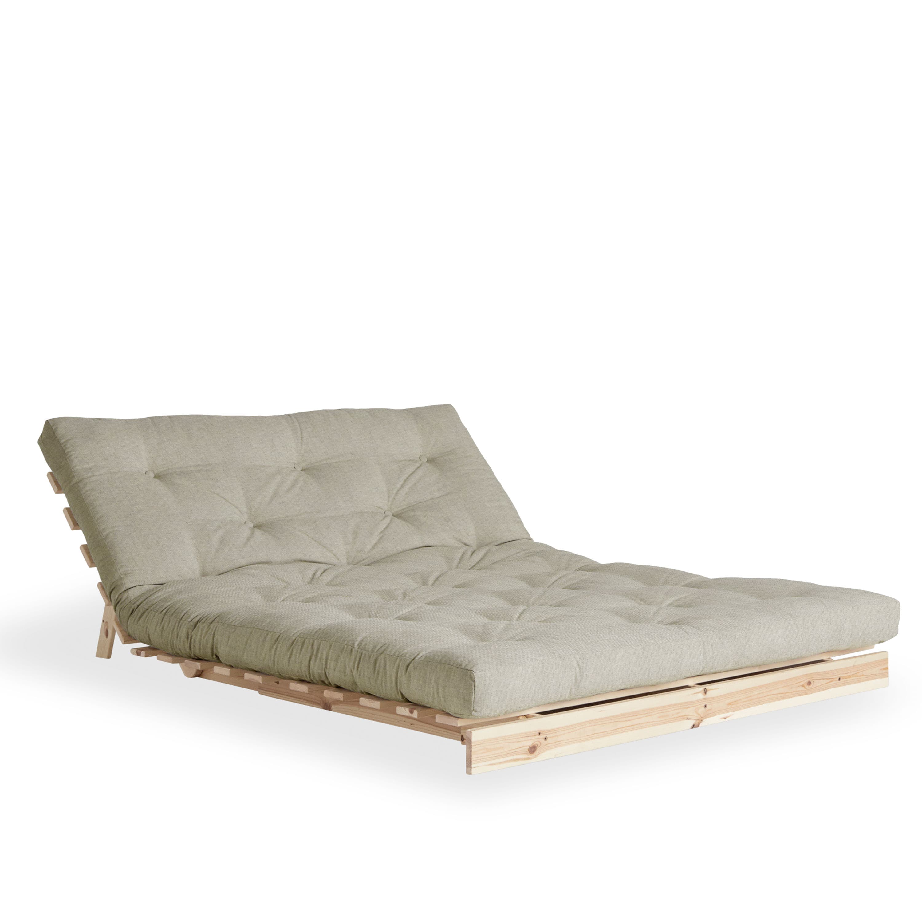 Roots Schlafsofa Natur/Linen 140cm