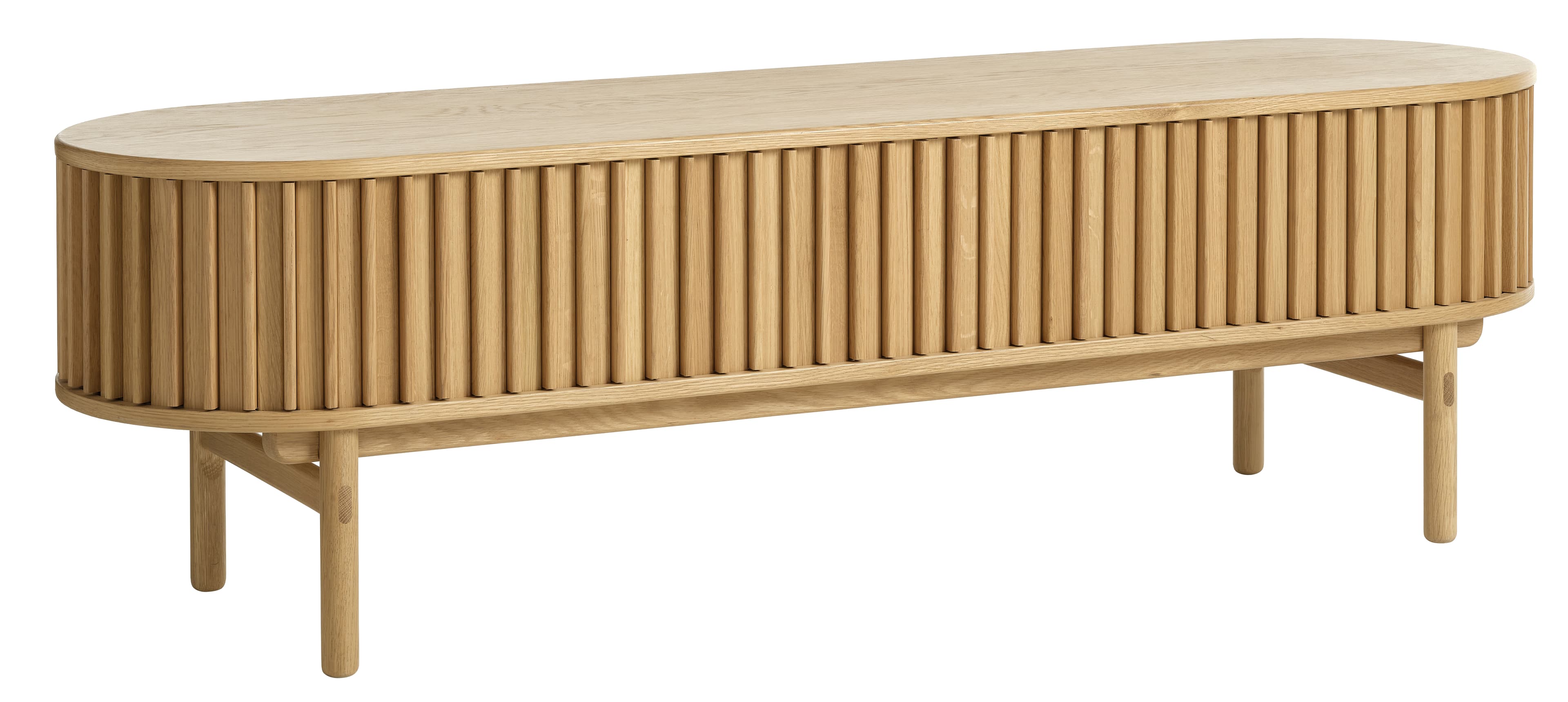 Alice TV-Bank Natural Oak 160cm
