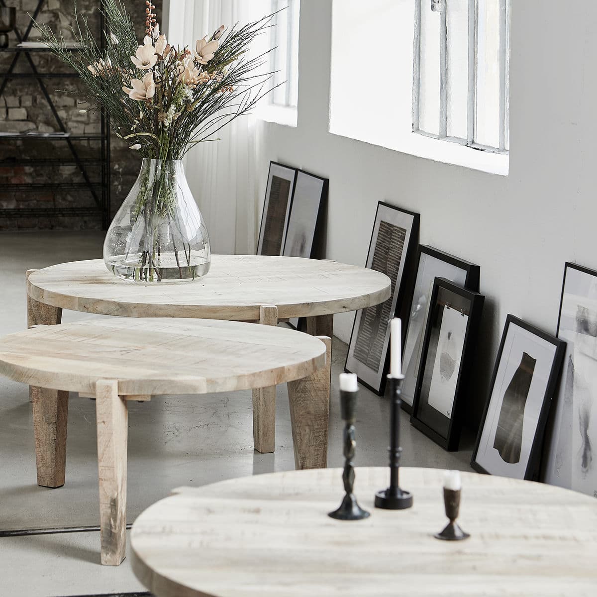 Bali Coffee Table Natural 110cm