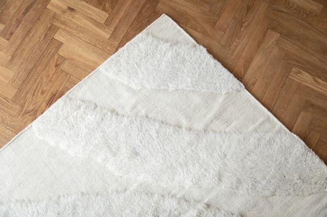 Hanne Wollteppich Weiß 160x230 cm