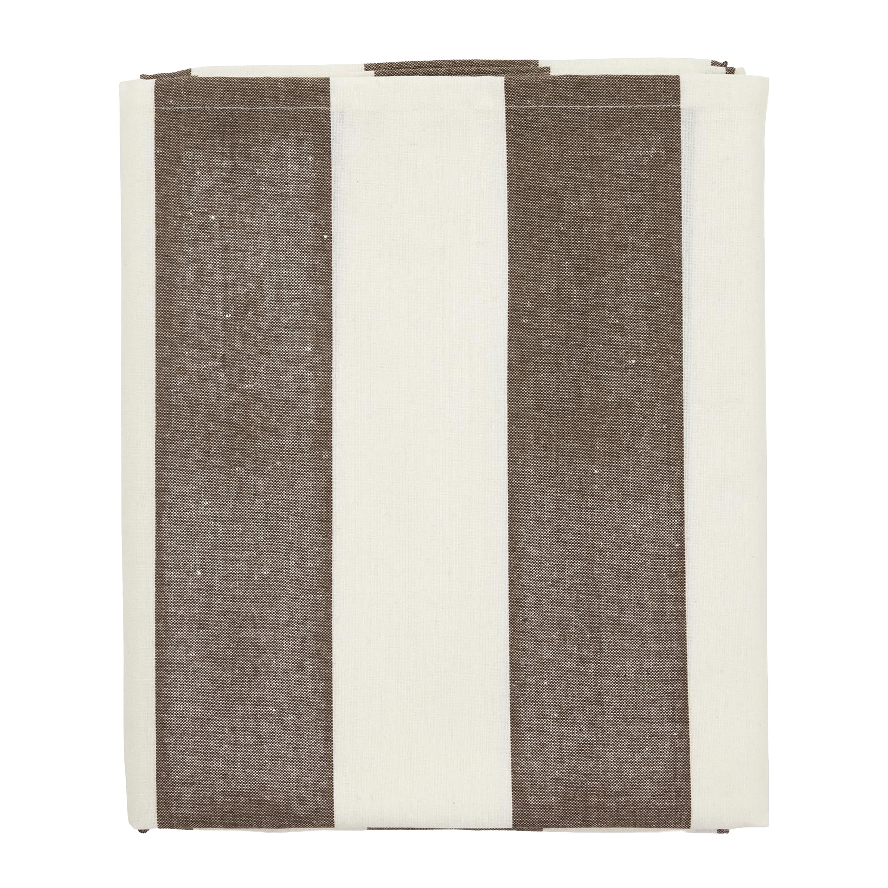 Striato Oilcloth Brown 140x260