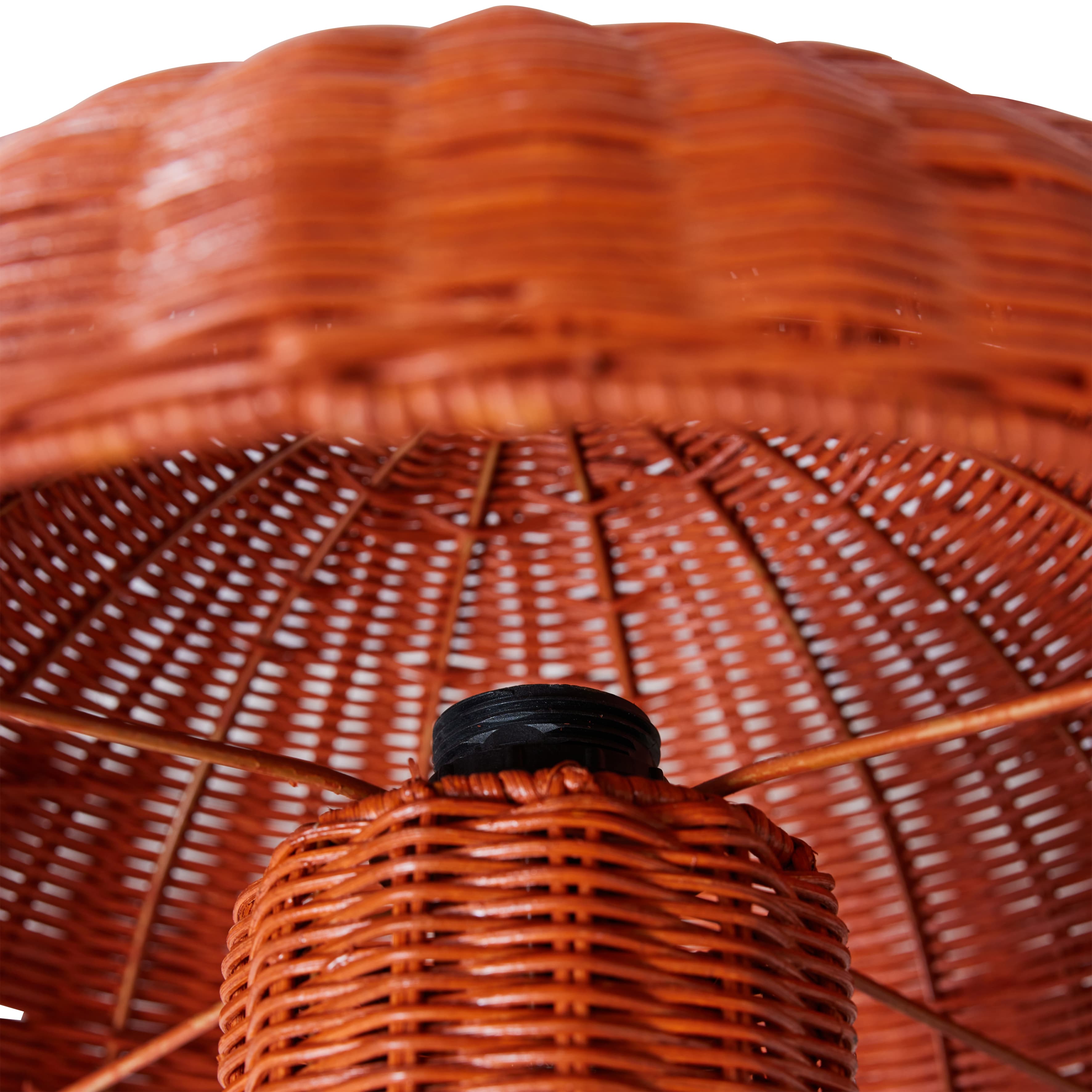 Rattan Table Lamp Natural