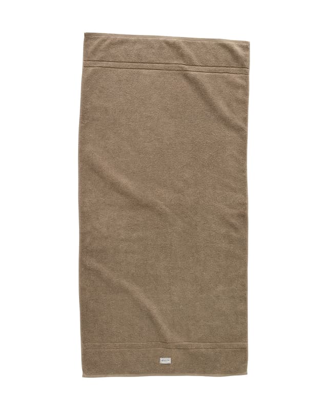 Premium Terry Handtuch Kalt Beige 70x140